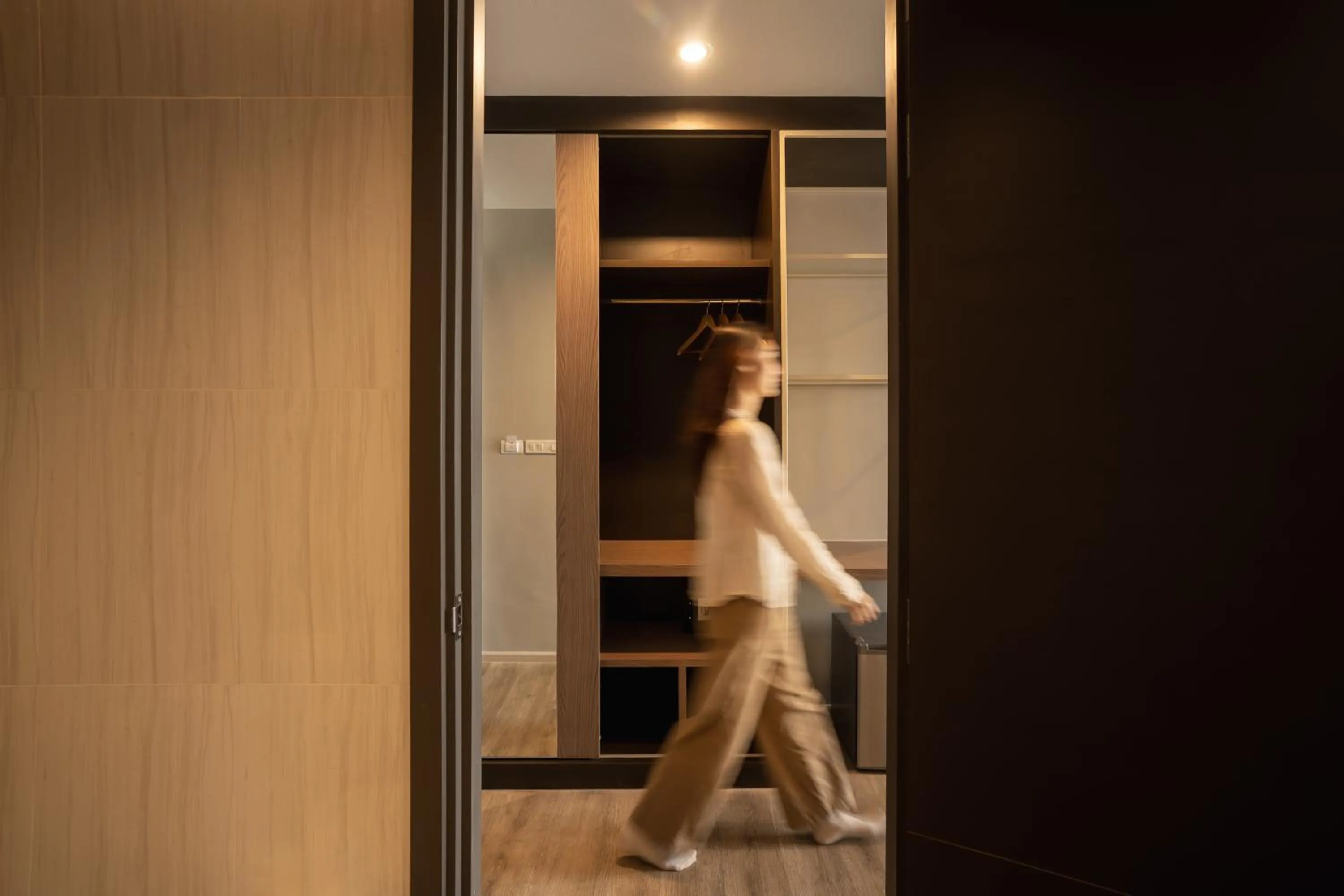 wardrobe in The Rise Suites Hotel, Chiang Mai - SHA Extra Plus