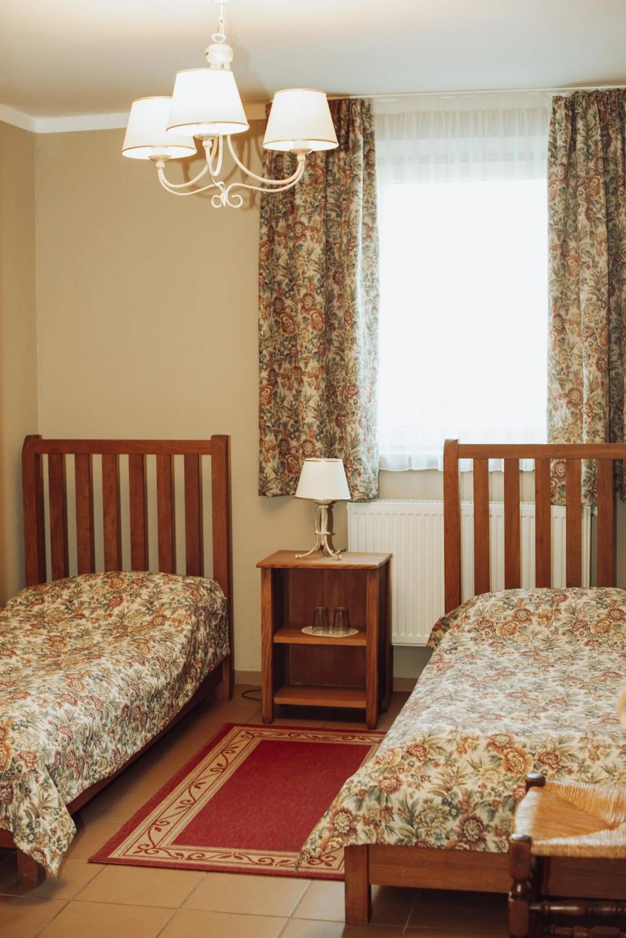 Bed in Taujėnų dvaro svečių namai