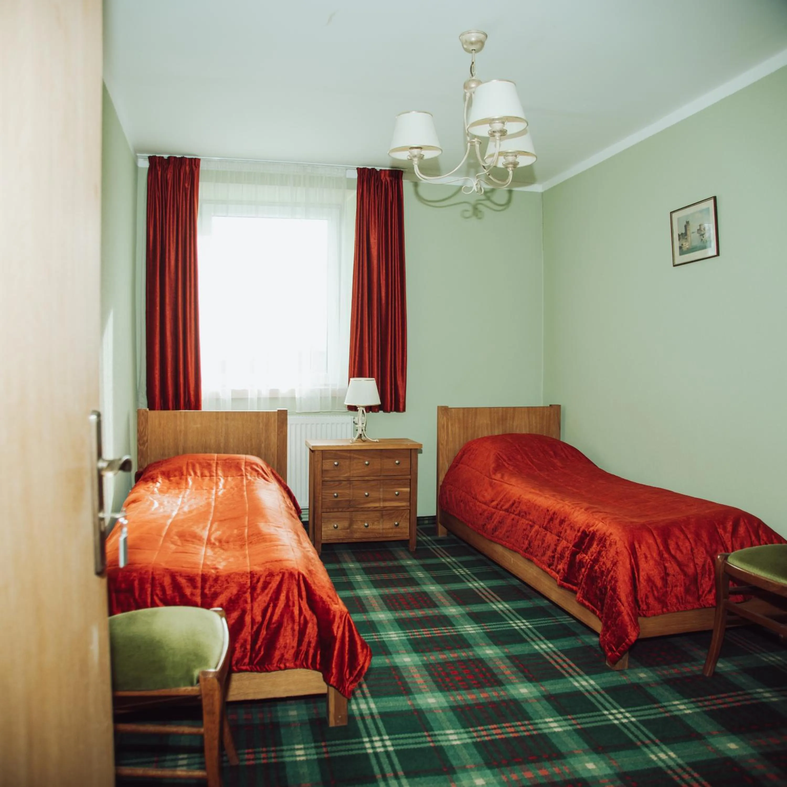 Bed in Taujėnų dvaro svečių namai