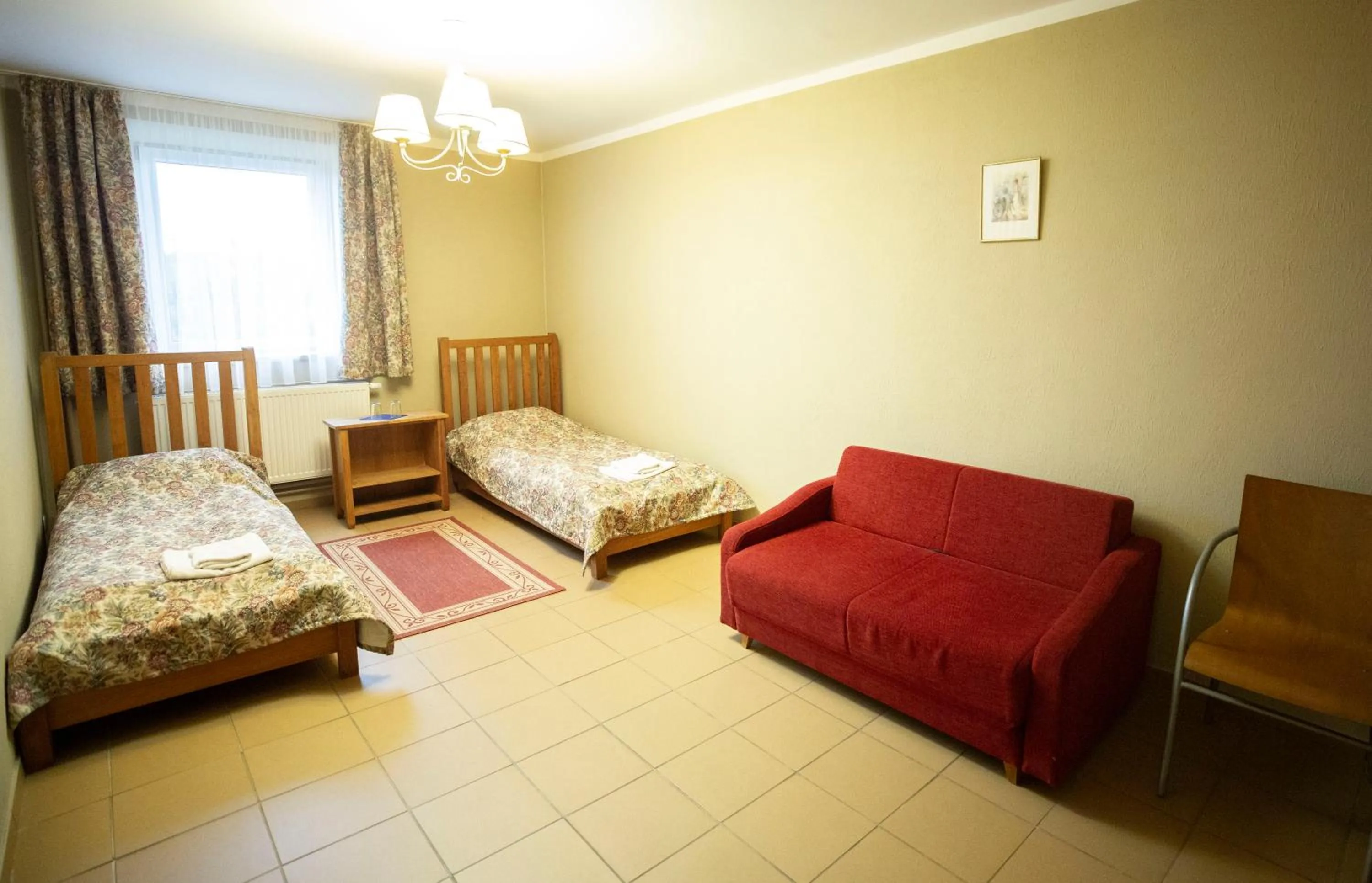 Bed in Taujėnų dvaro svečių namai