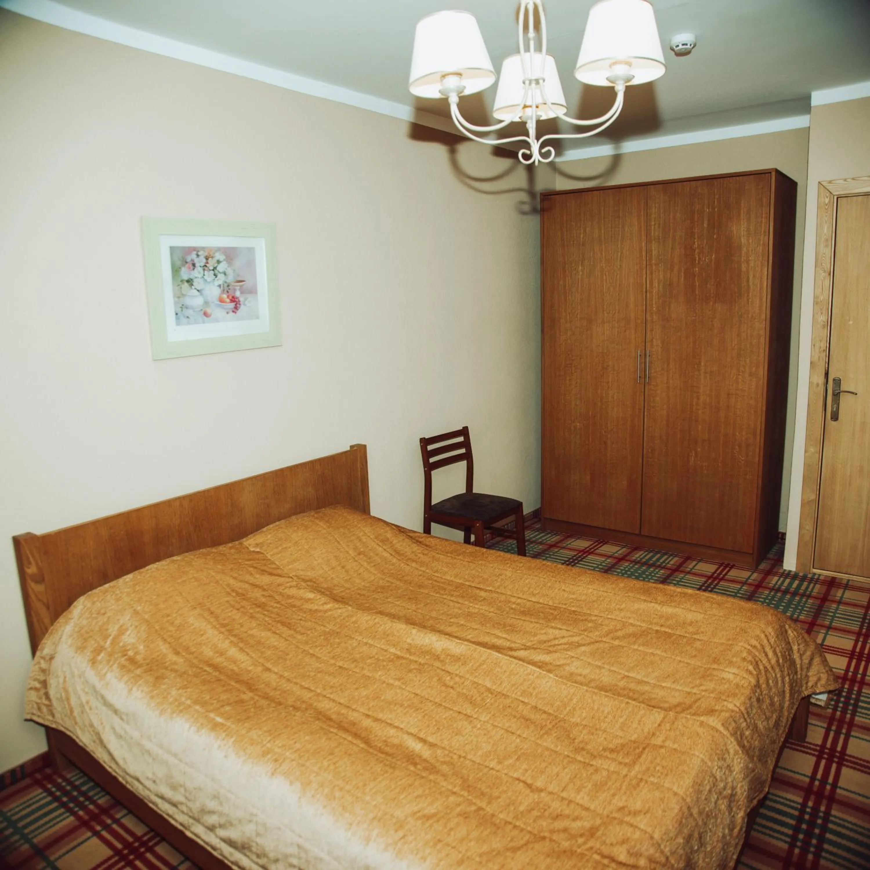 Bed in Taujėnų dvaro svečių namai