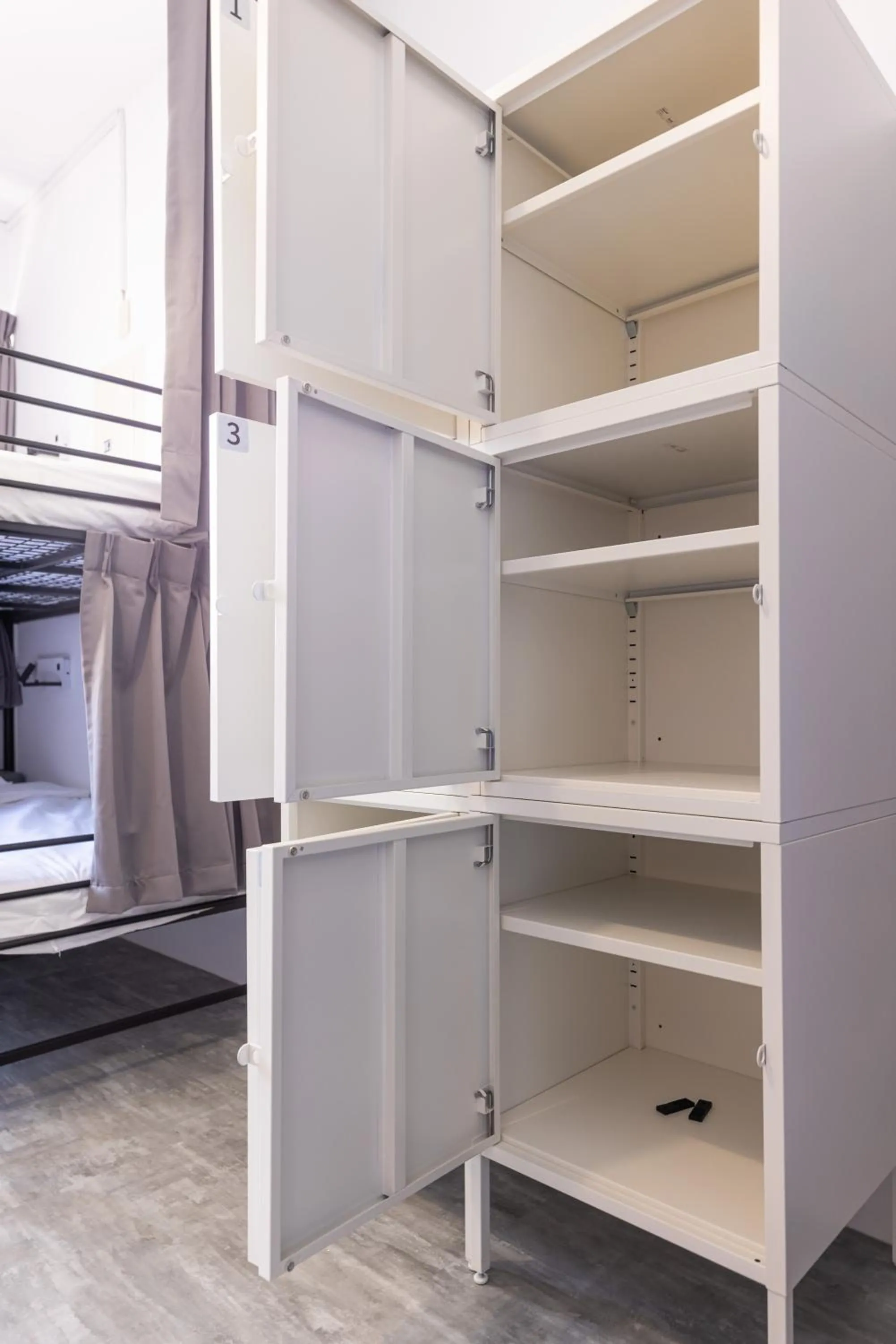 bunk bed in Nice Hostel