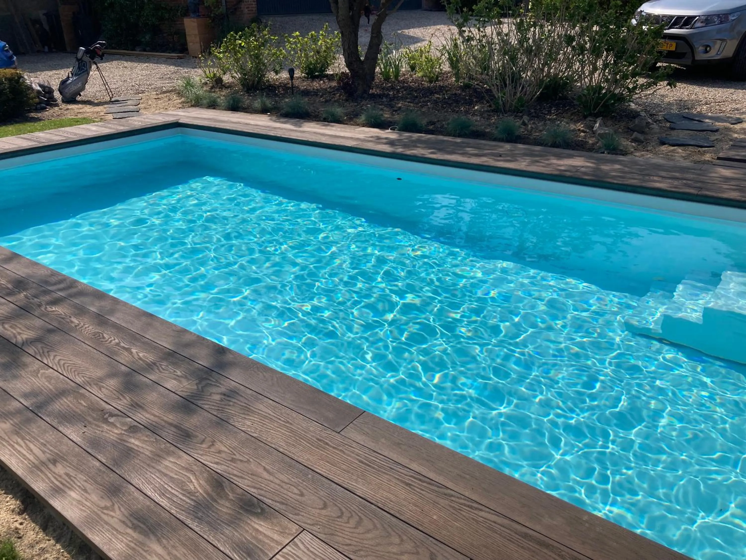 Swimming pool in Rue Haute by M&M 4 sterren bed en breakfast vlakbij Maastricht