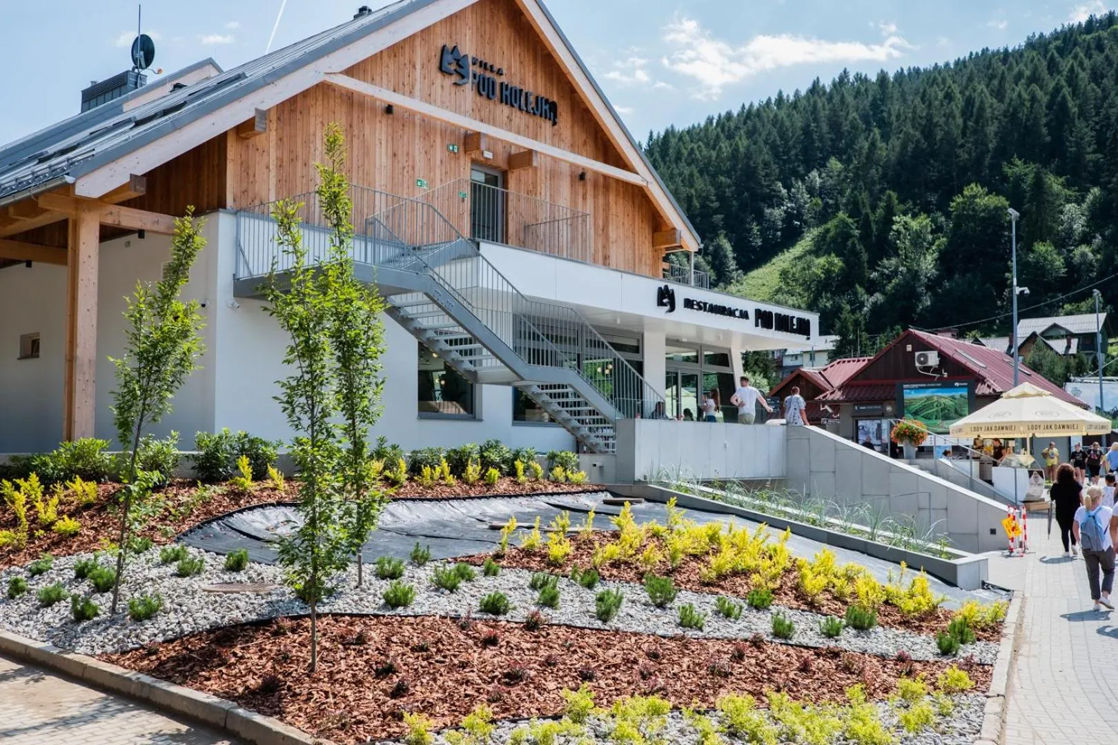 Property building in Willa Pod Kolejką