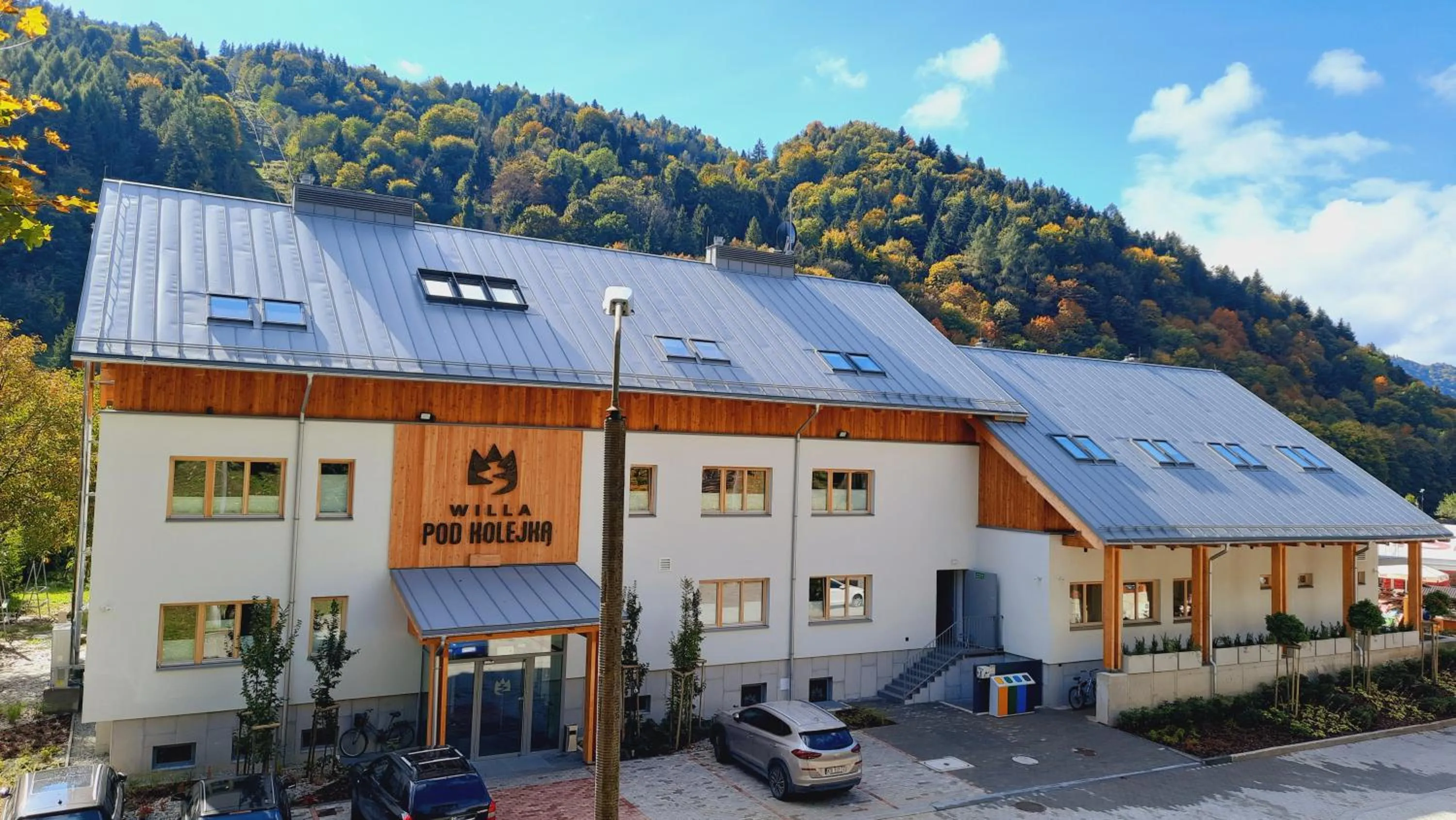 Property building in Willa Pod Kolejką