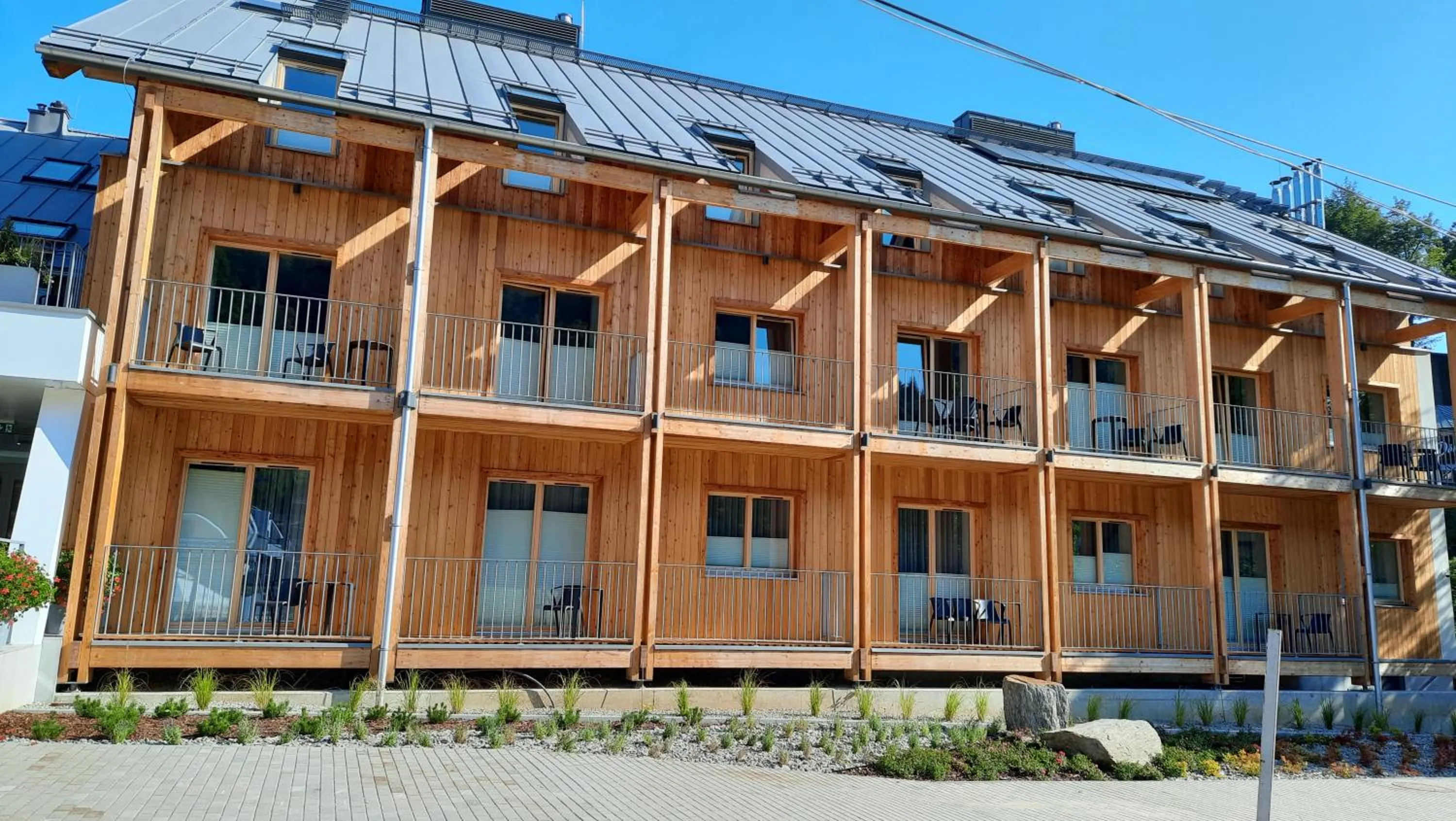 Property building in Willa Pod Kolejką