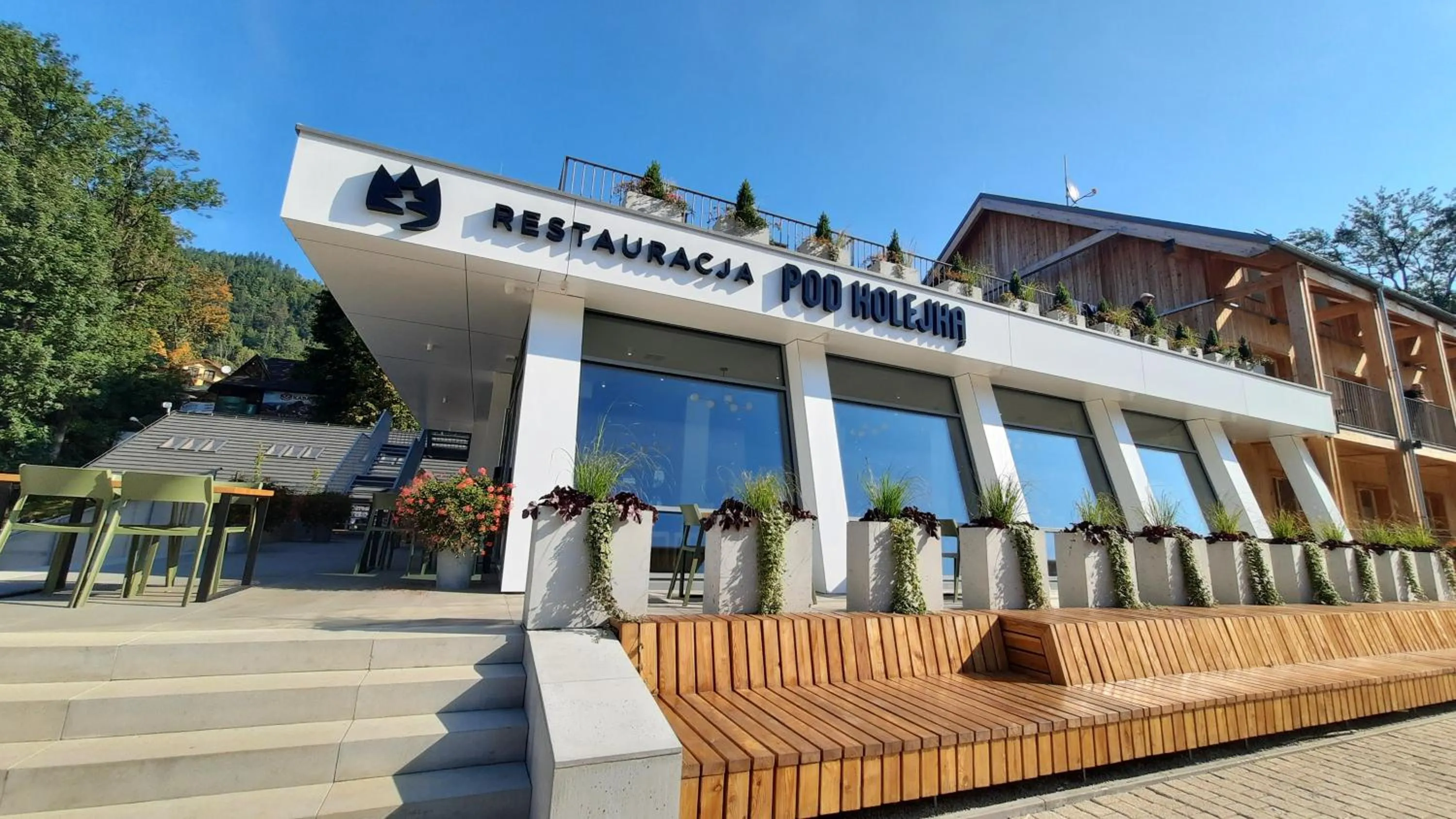 Property building in Willa Pod Kolejką