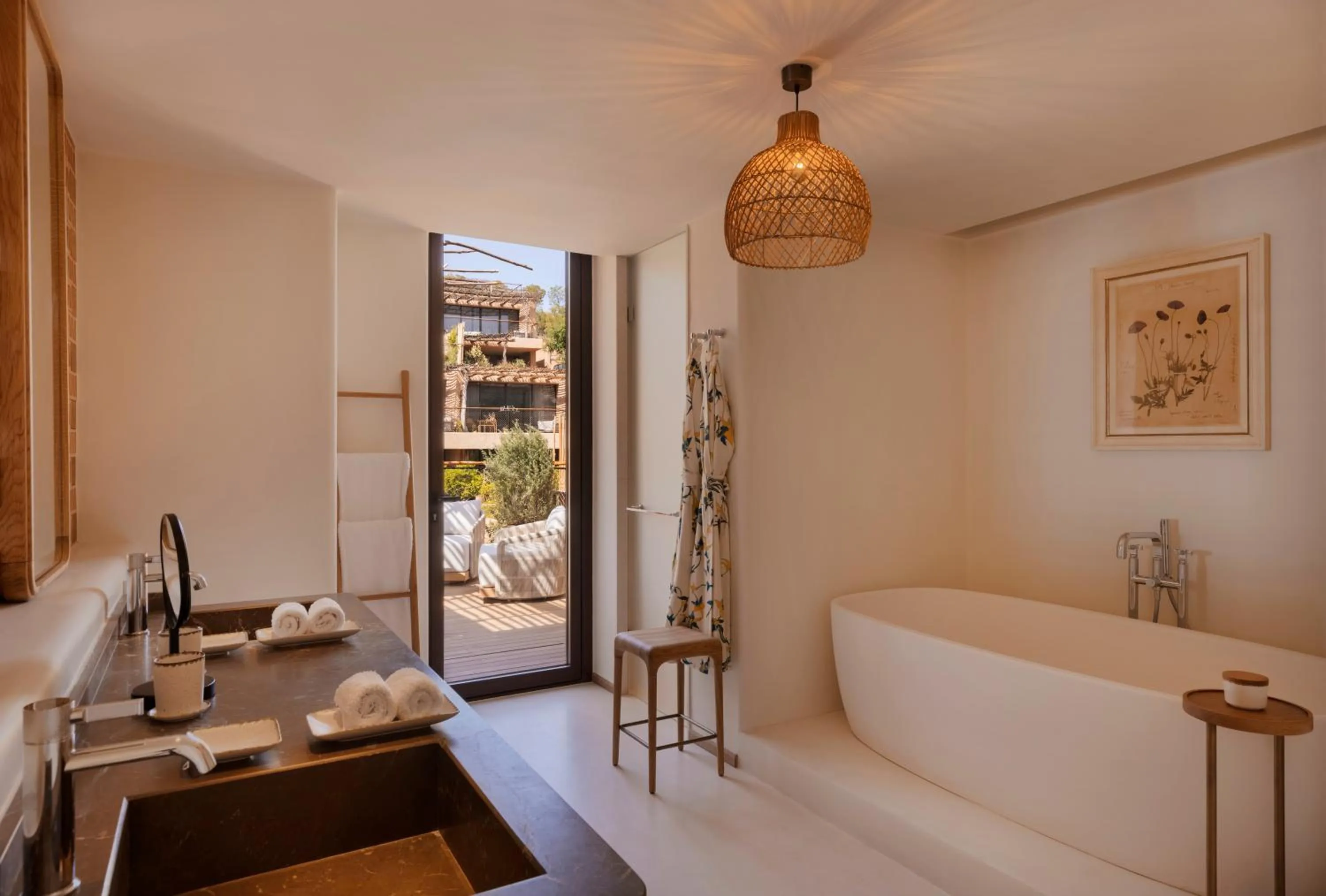 Bathroom in Six Senses Ibiza