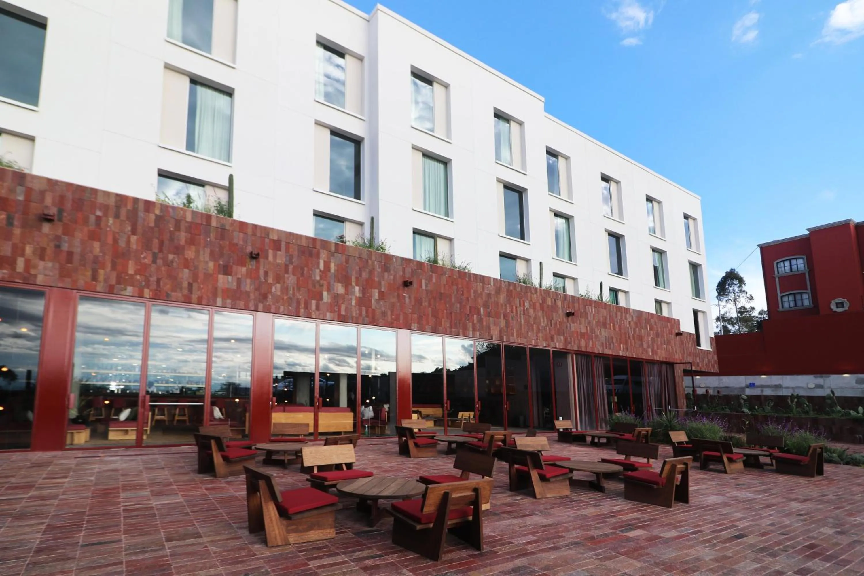Patio in Albor San Miguel de Allende, Tapestry Collection by Hilton