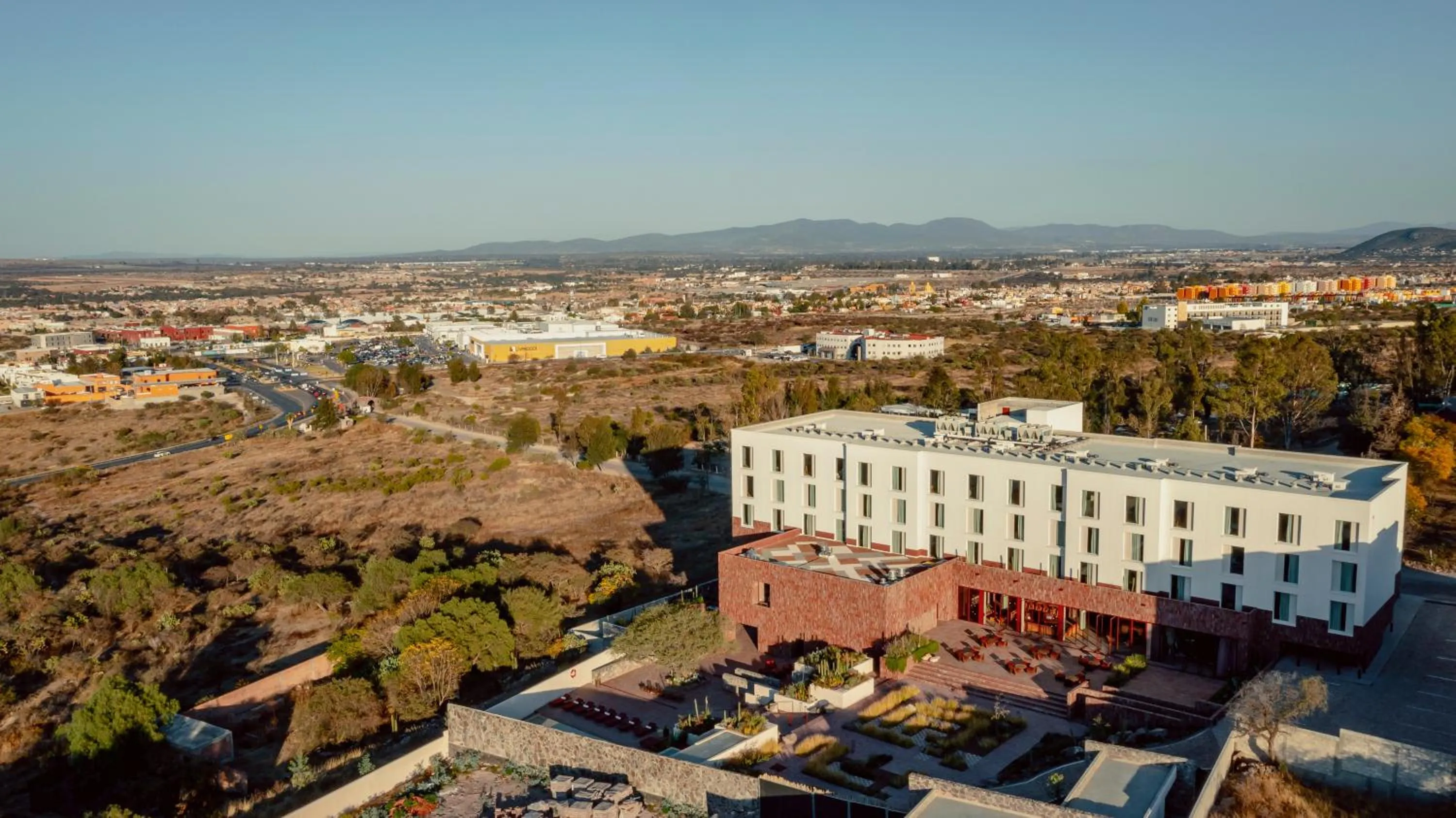 Bird's eye view in Albor San Miguel de Allende, Tapestry Collection by Hilton