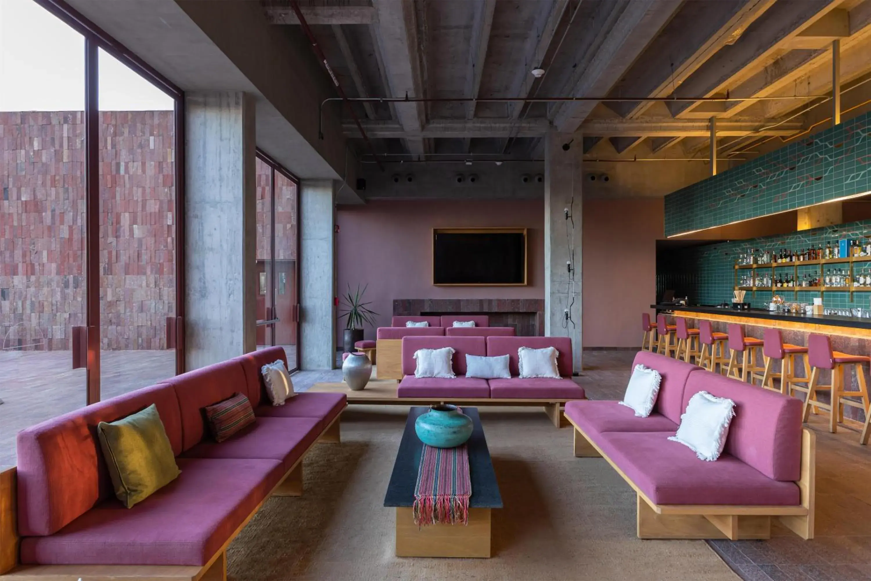 Lobby or reception in Albor San Miguel de Allende, Tapestry Collection by Hilton Lobby or reception in Albor San Miguel de Allende, Tapestry Collection by Hilton