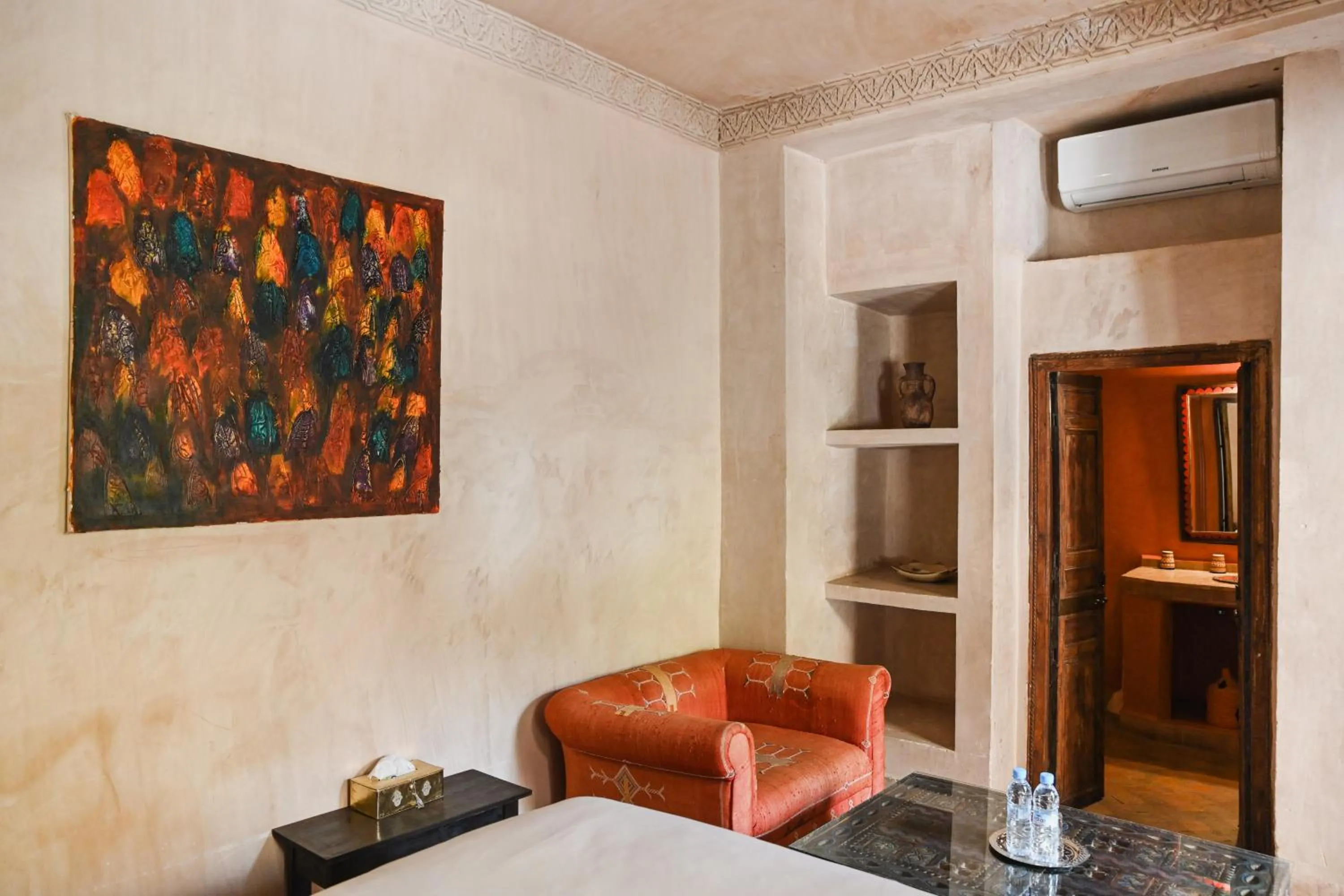 Bedroom in Les Sources Berbères Riad & Spa