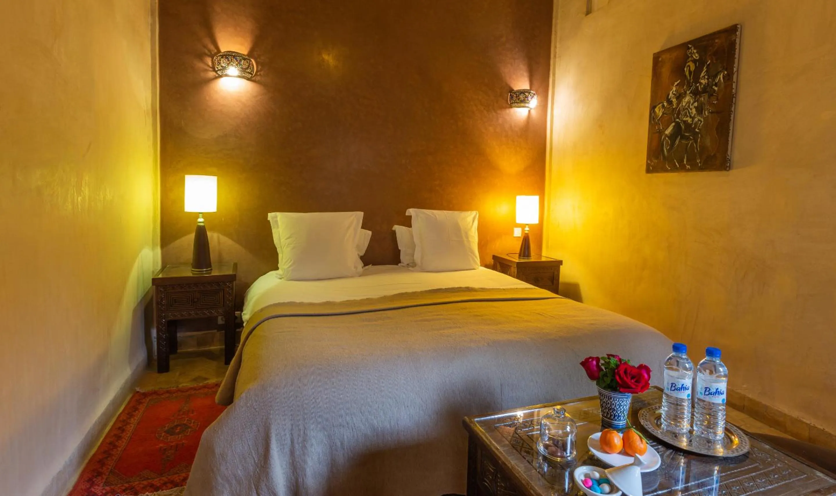 Bedroom, Bed in Les Sources Berbères Riad & Spa