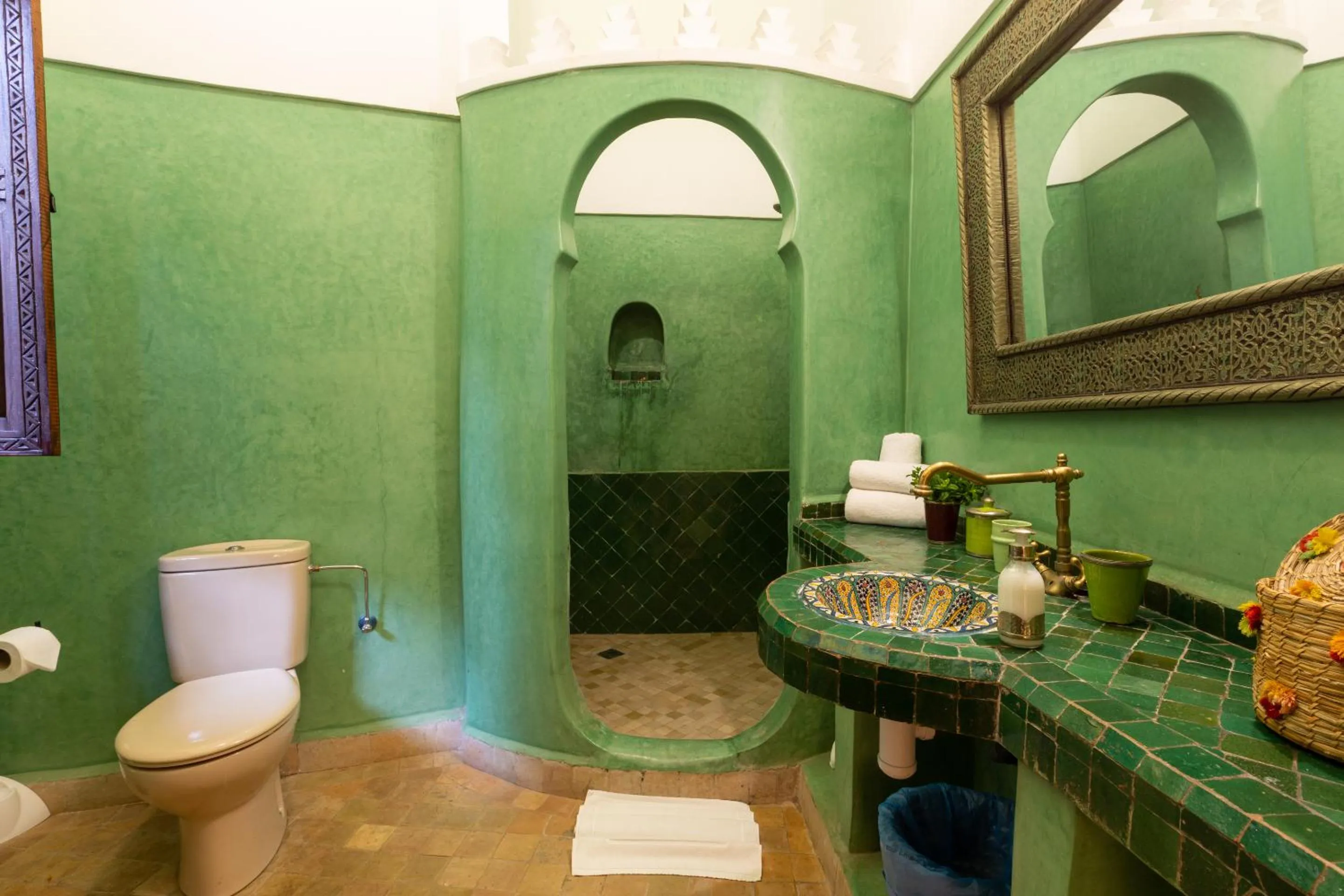 Deluxe Triple Room in Les Sources Berbères Riad & Spa
