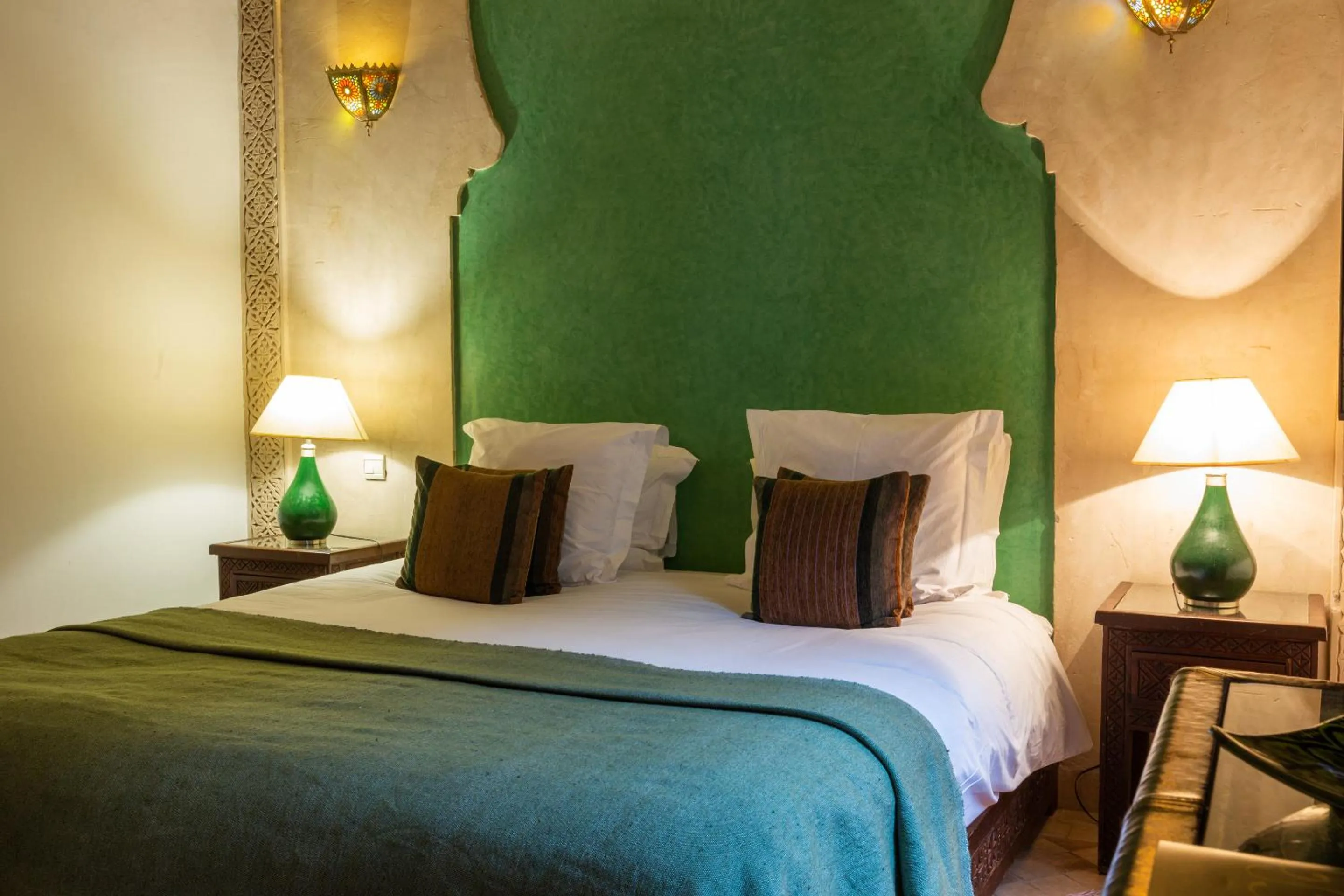 Bedroom, Bed in Les Sources Berbères Riad & Spa