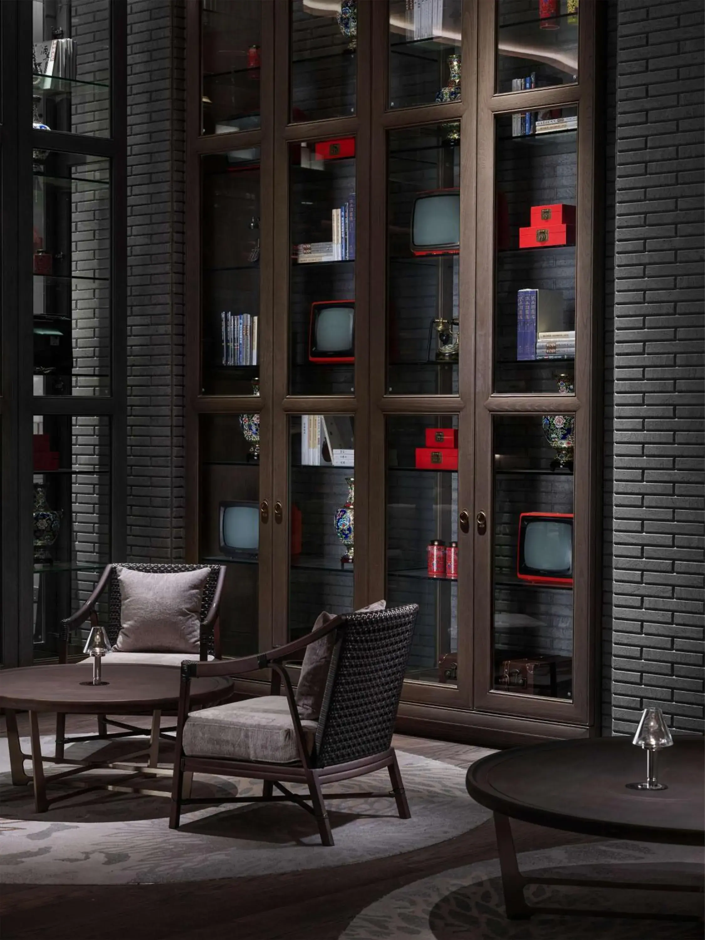 Lobby or reception in Hilton Shanghai Songjiang Guangfulin Lobby or reception in Hilton Shanghai Songjiang Guangfulin