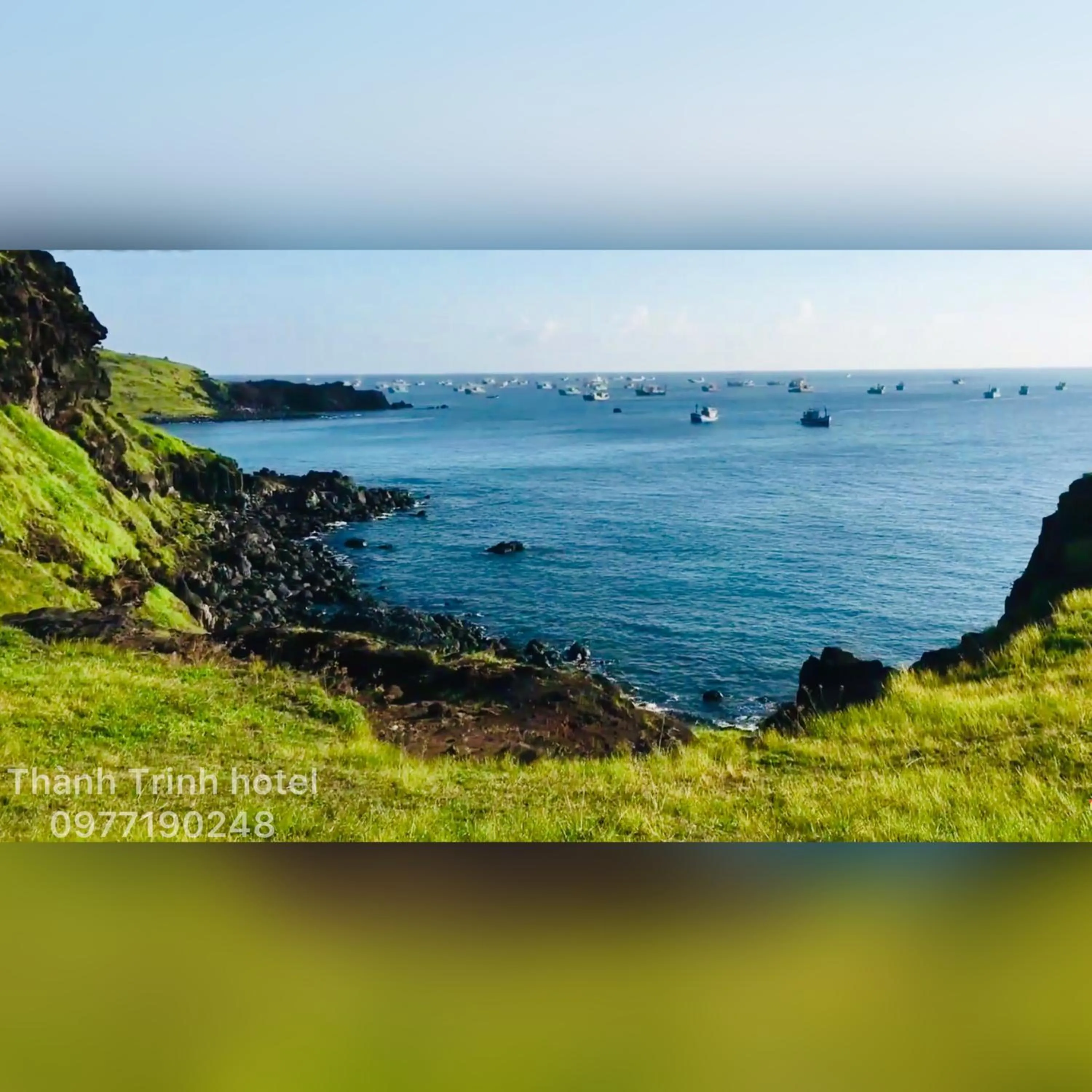 Natural landscape in Thành Trinh hotel đảo Phú Quý