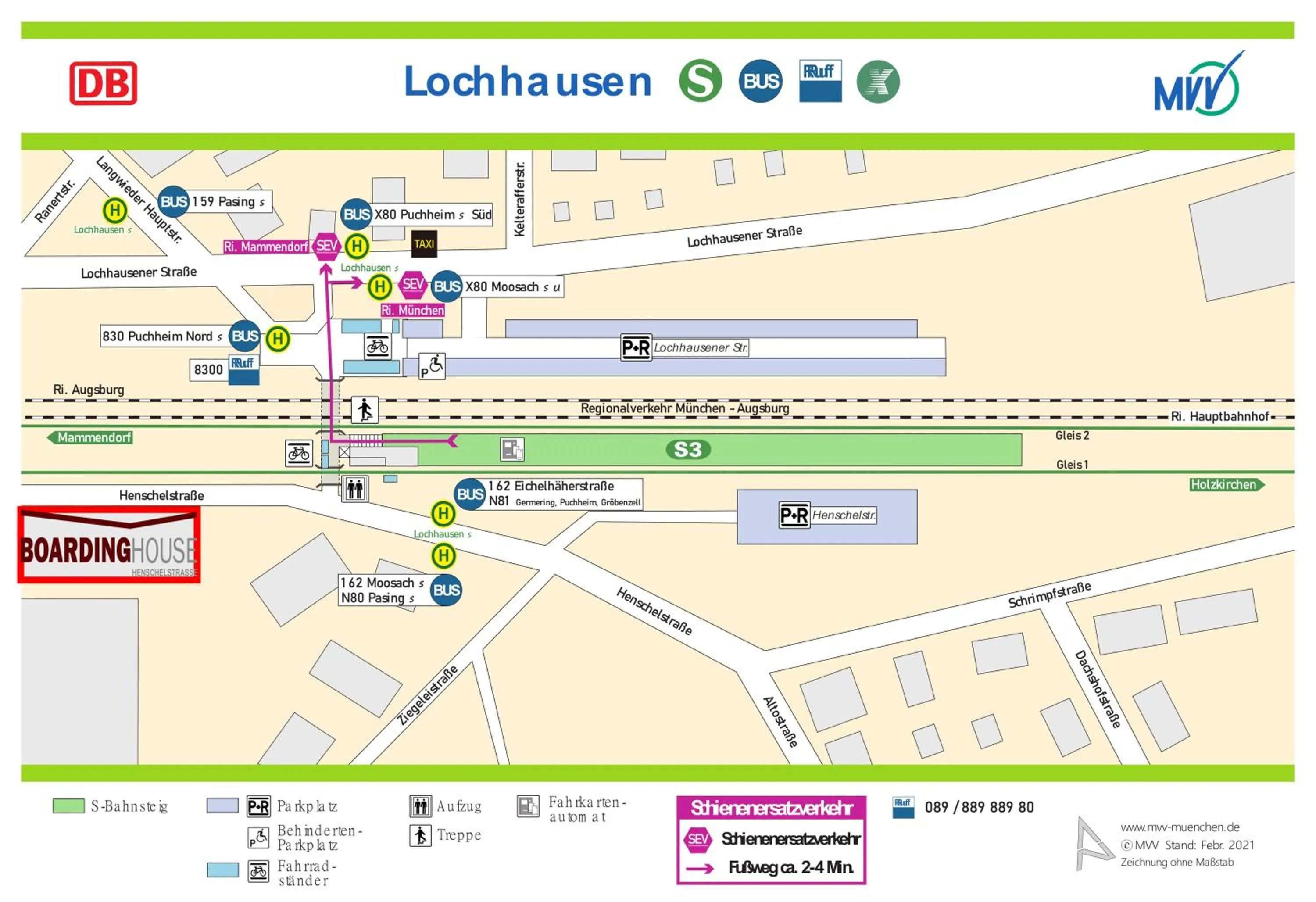 Staff in Boardinghouse Henschelstraße