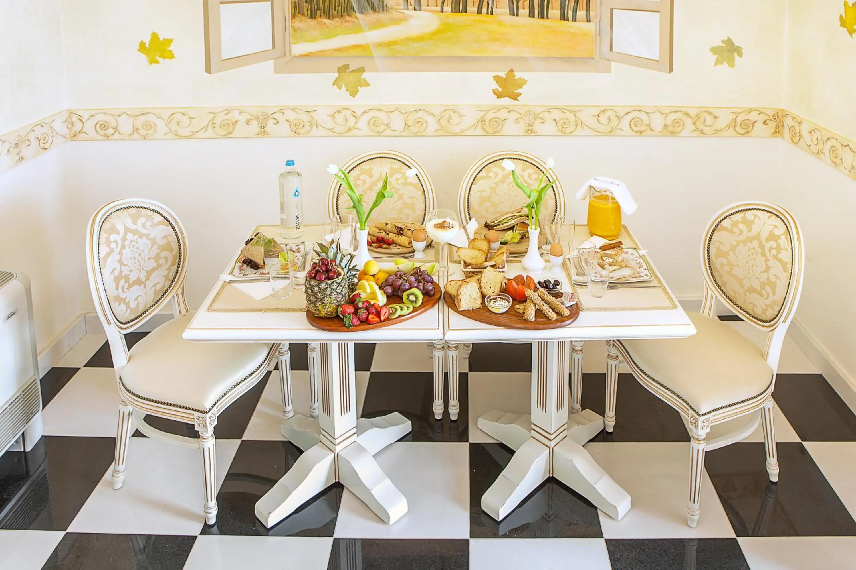 Restaurant/places to eat in Archontiko Kymis Boutique Hotel