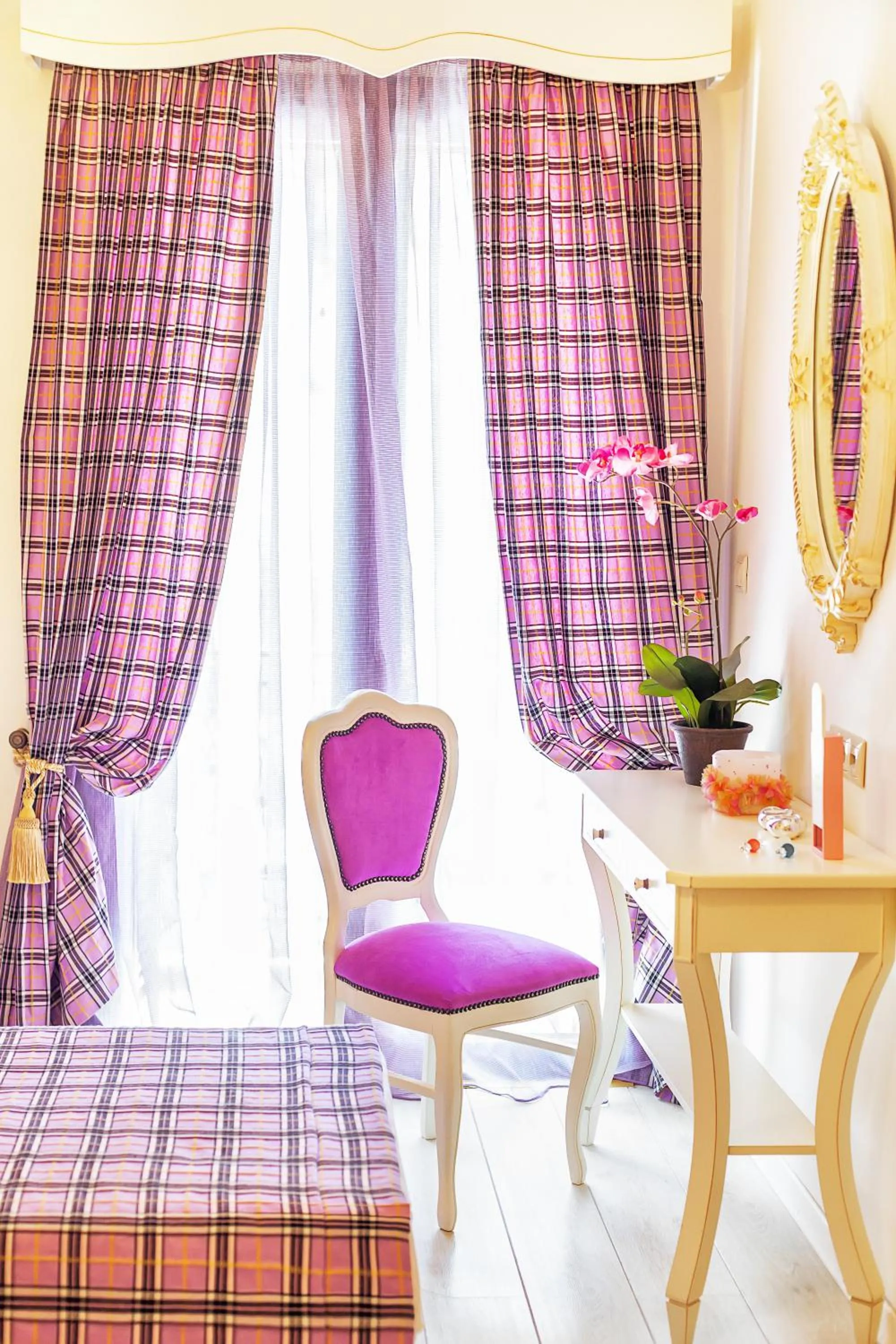 Decorative detail in Archontiko Kymis Boutique Hotel