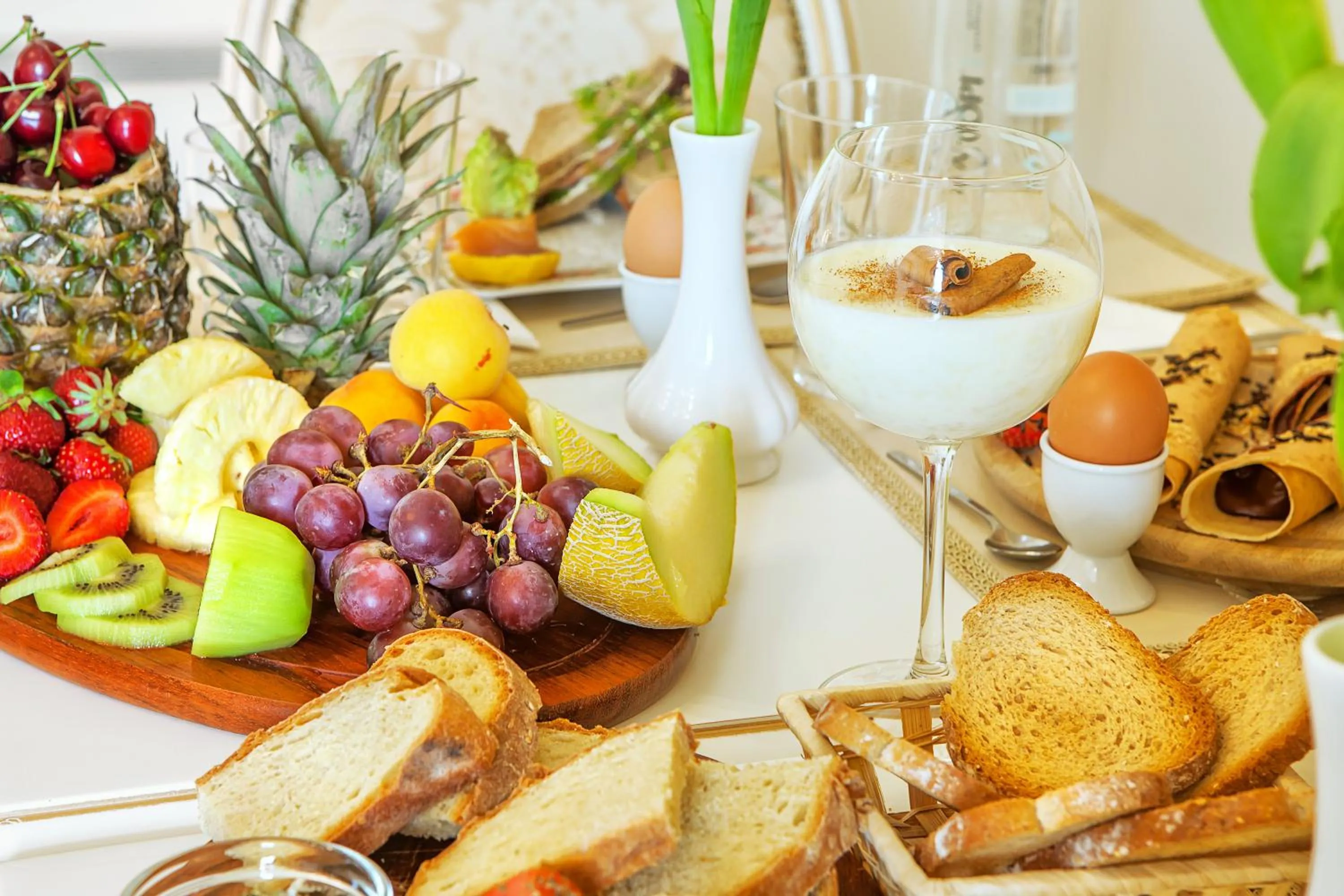 Food in Archontiko Kymis Boutique Hotel