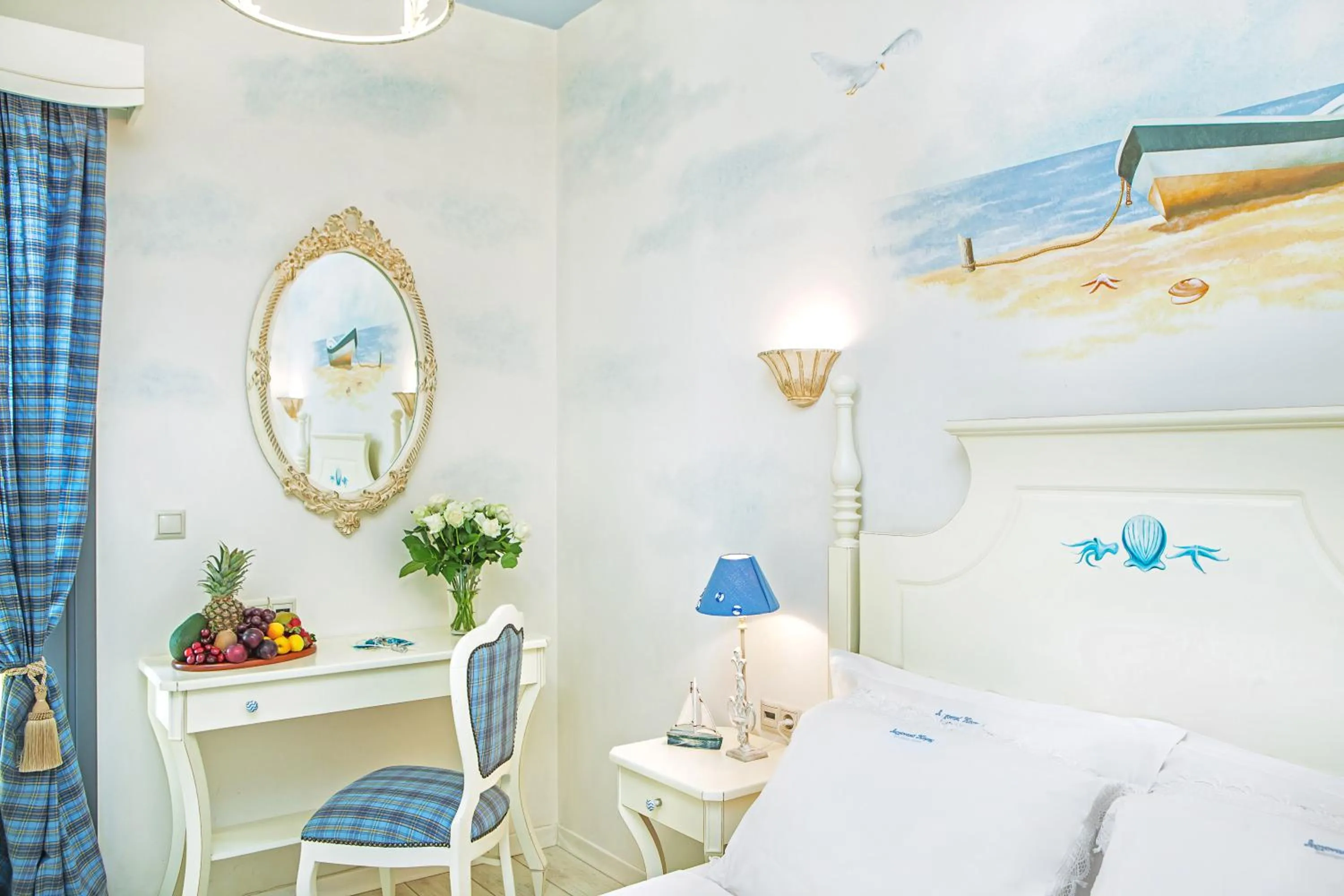 Photo of the whole room, Bed in Archontiko Kymis Boutique Hotel