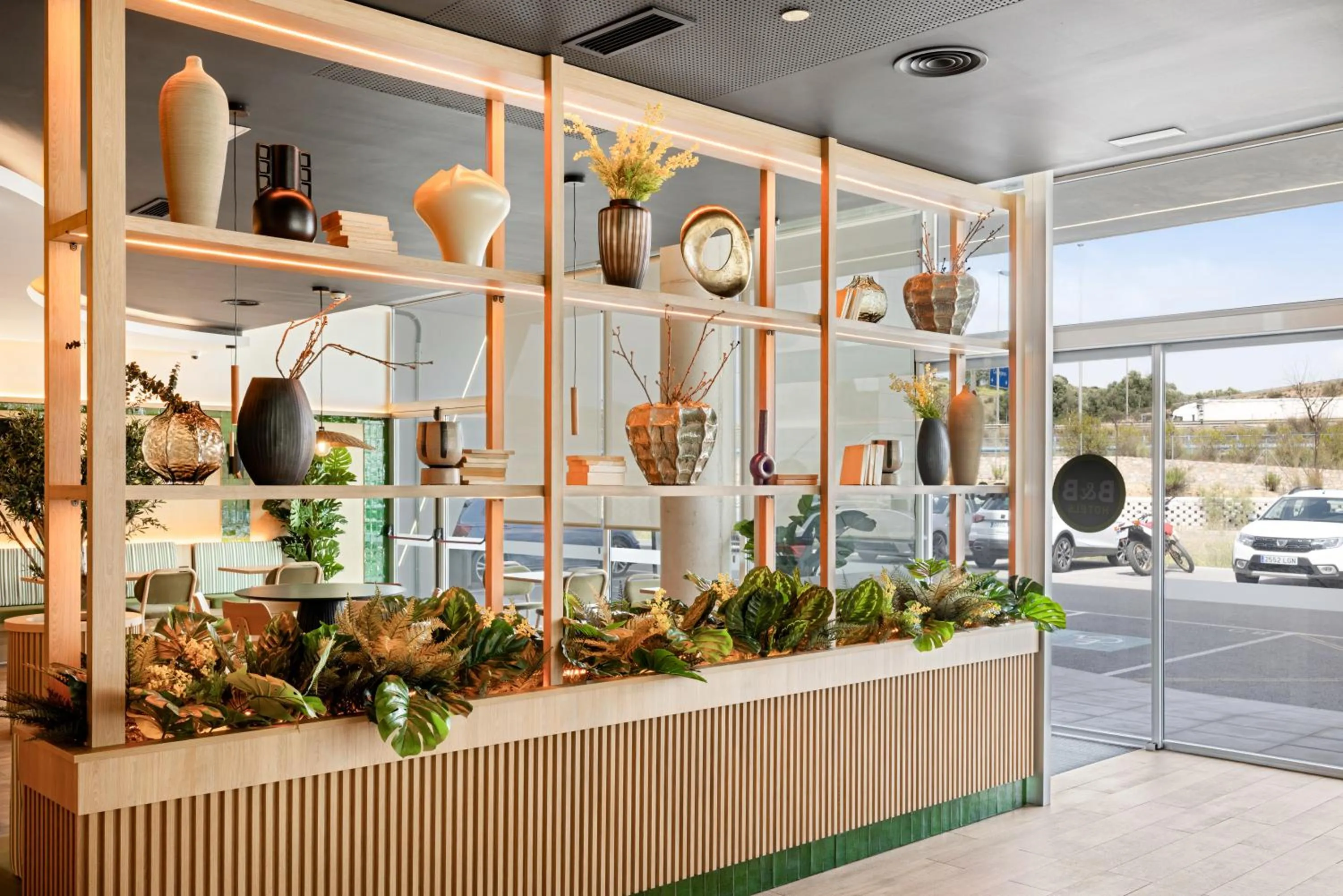 Seating area in B&B HOTEL Murcia