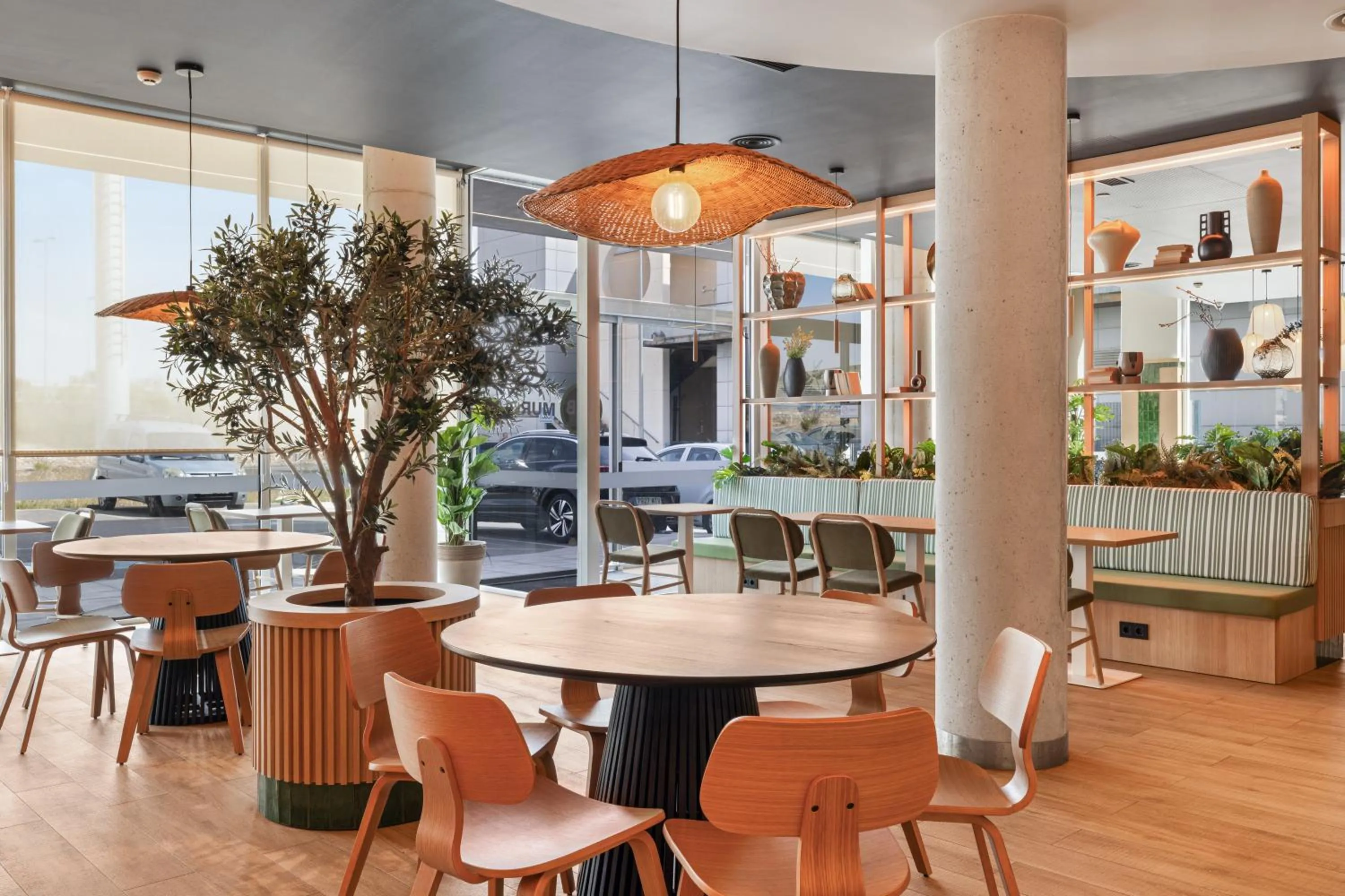 Seating area in B&B HOTEL Murcia