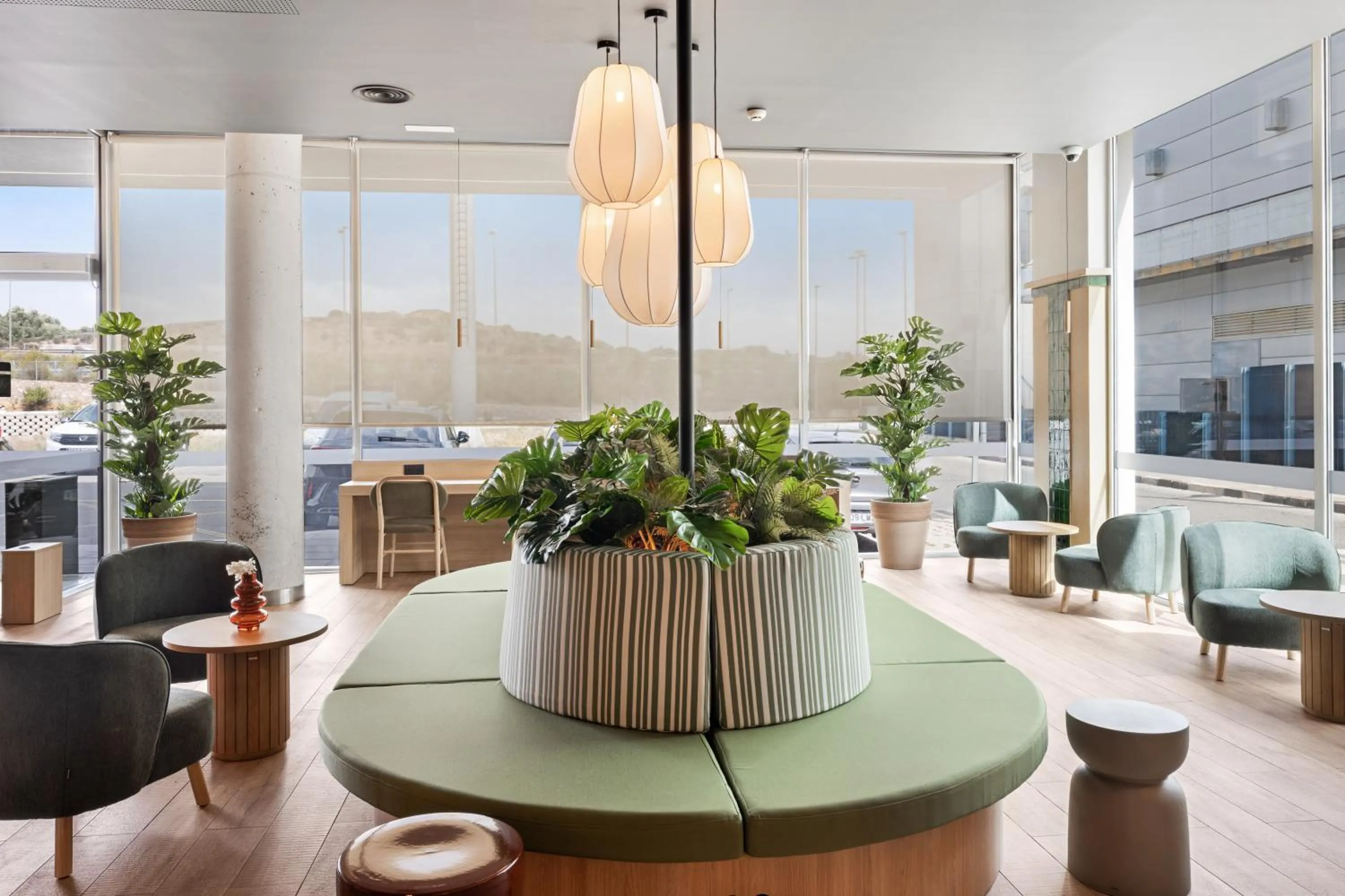 Seating area in B&B HOTEL Murcia