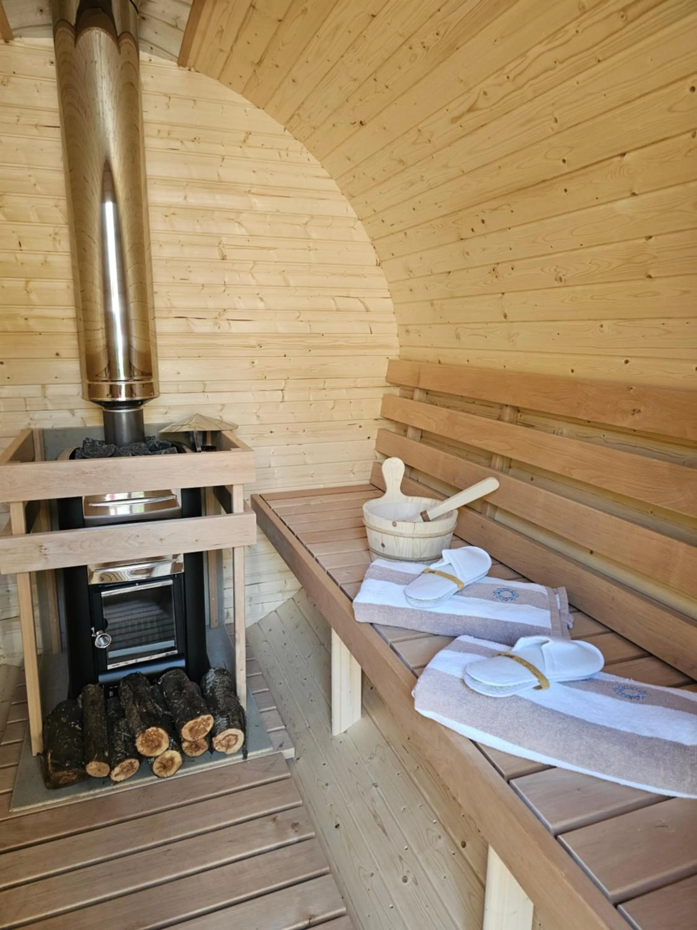 Sauna in Boutique Resort OSMA - Adults Only