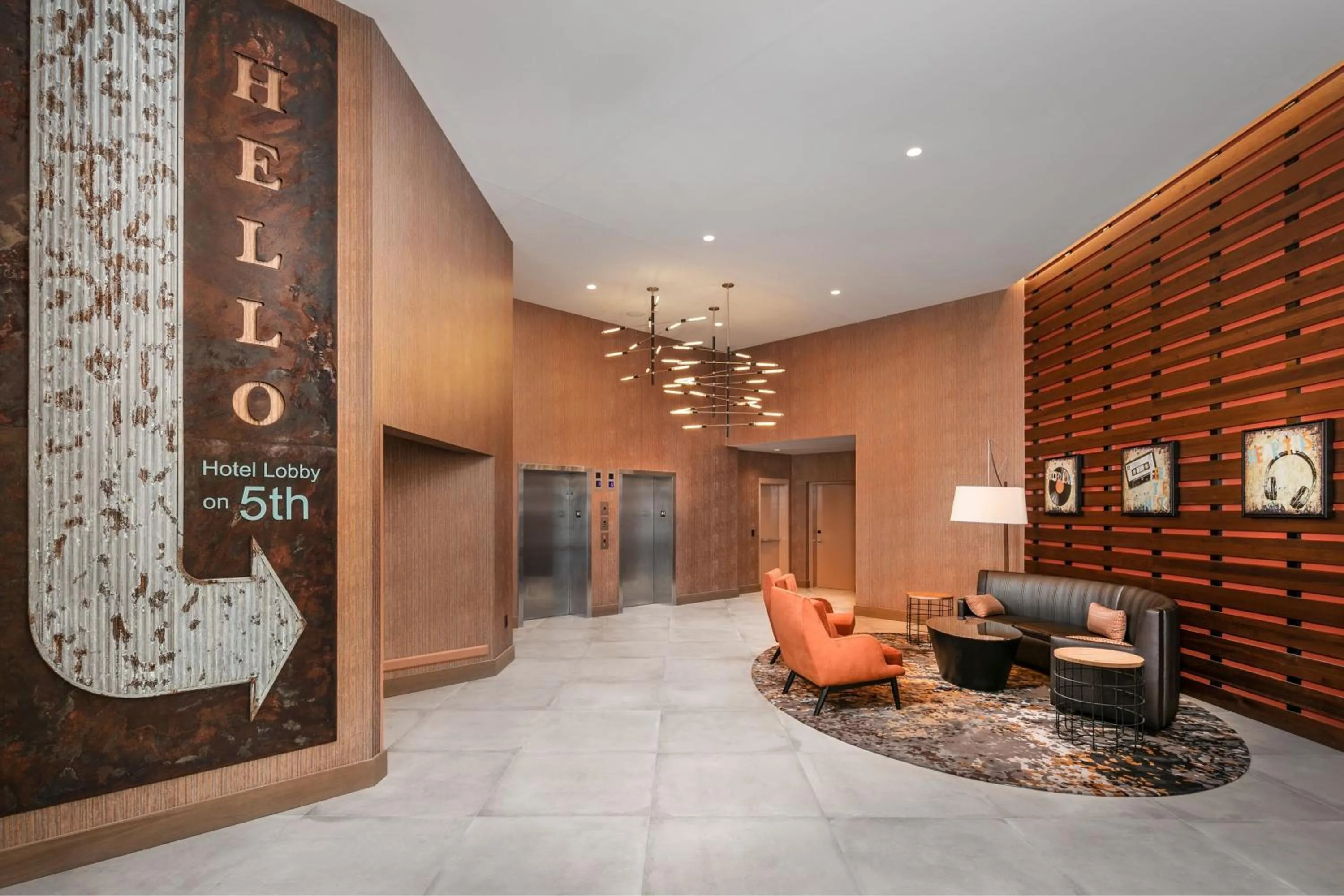 Lobby or reception in TownePlace Suites by Marriott Nashville Midtown