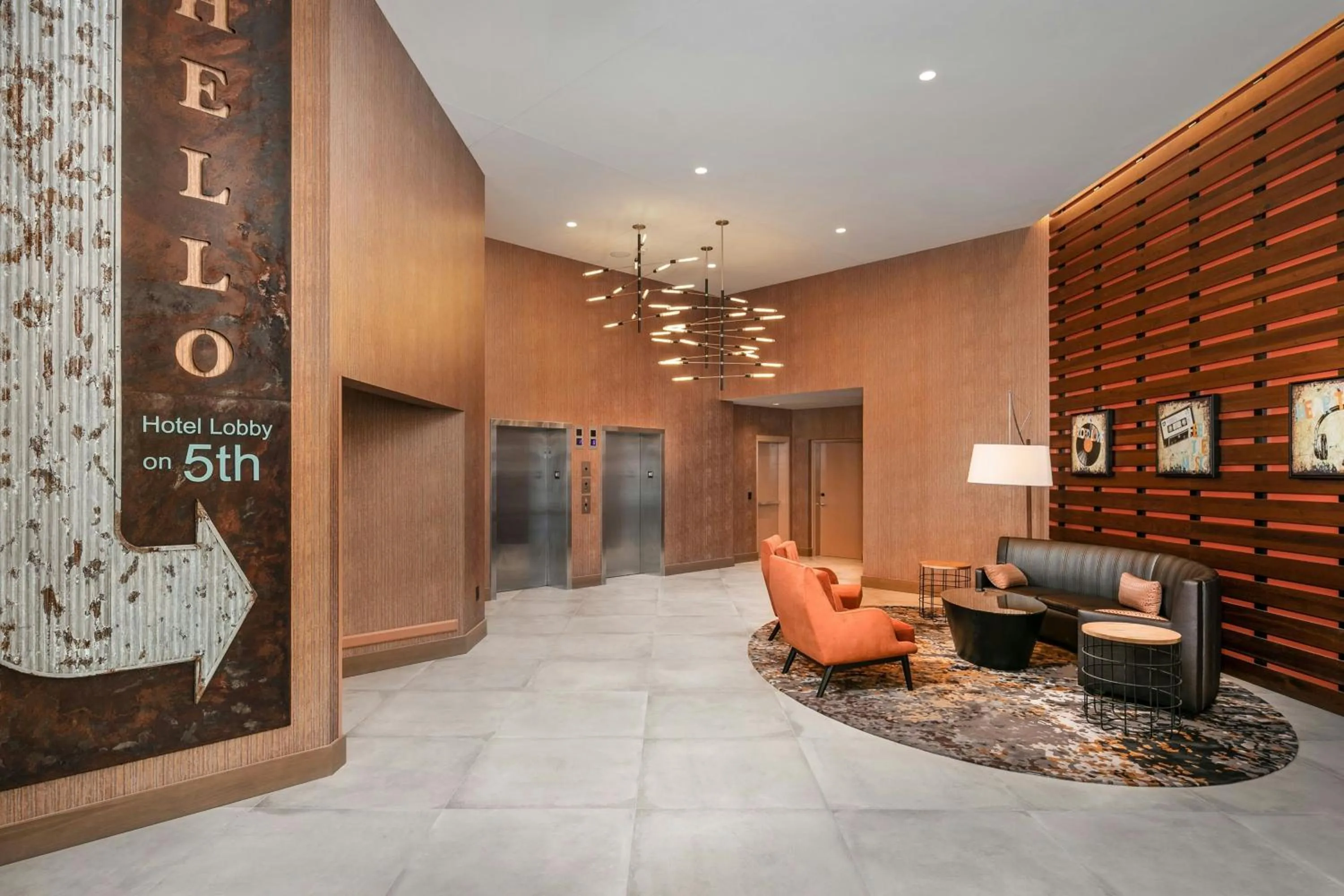 Lobby or reception in TownePlace Suites by Marriott Nashville Midtown