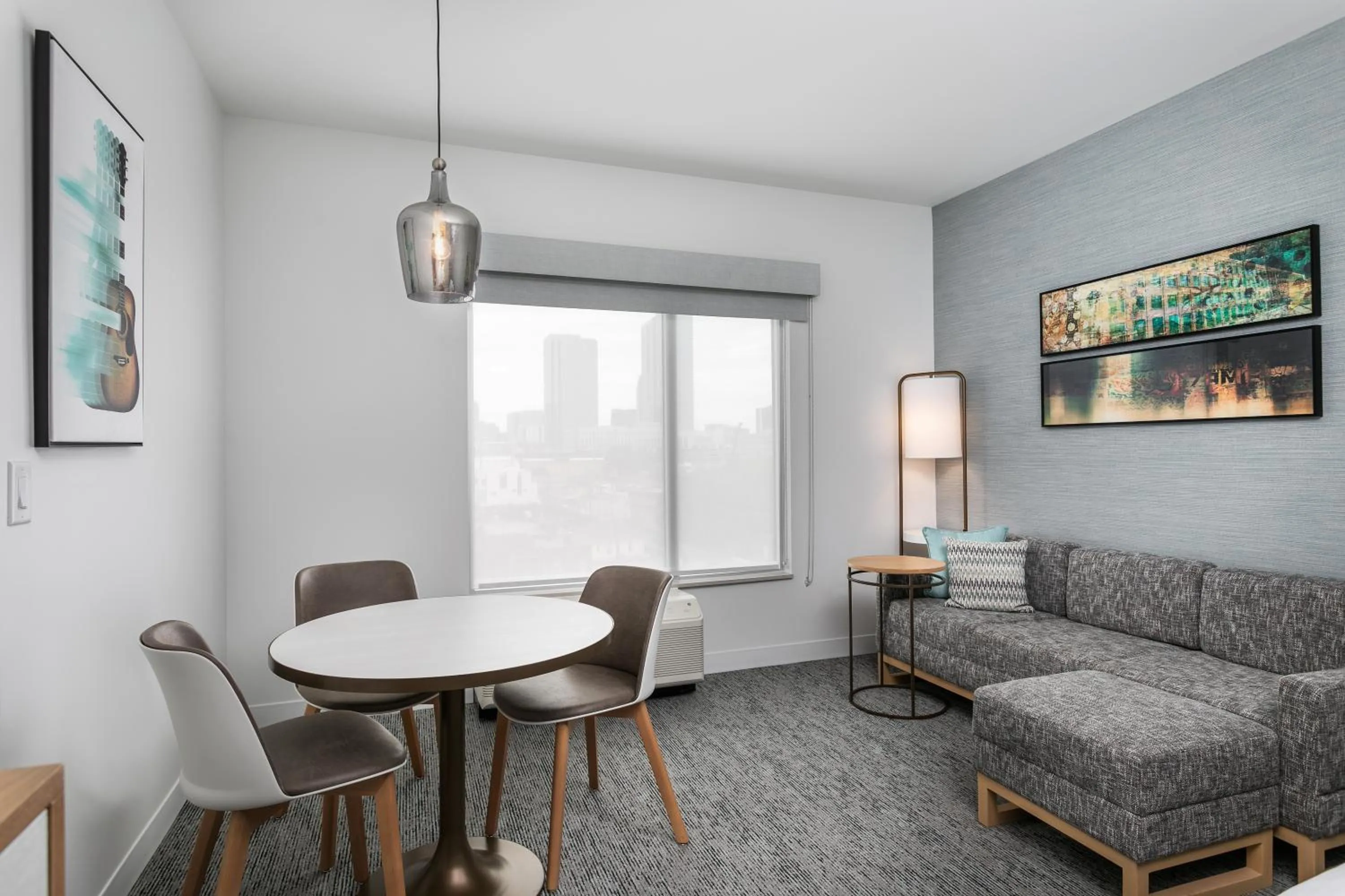 Bedroom in TownePlace Suites by Marriott Nashville Midtown