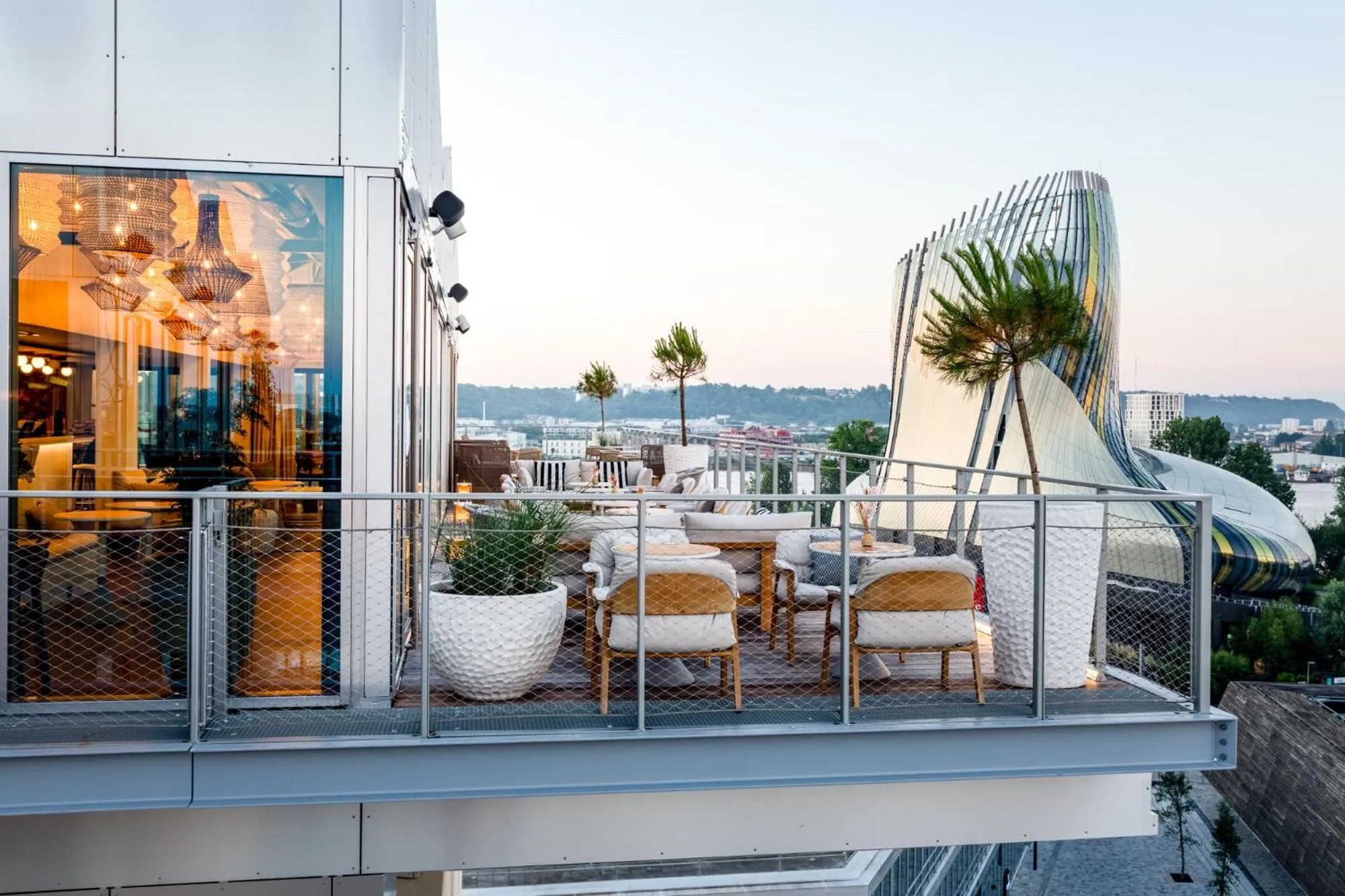 Balcony/Terrace in Renaissance Bordeaux Hotel