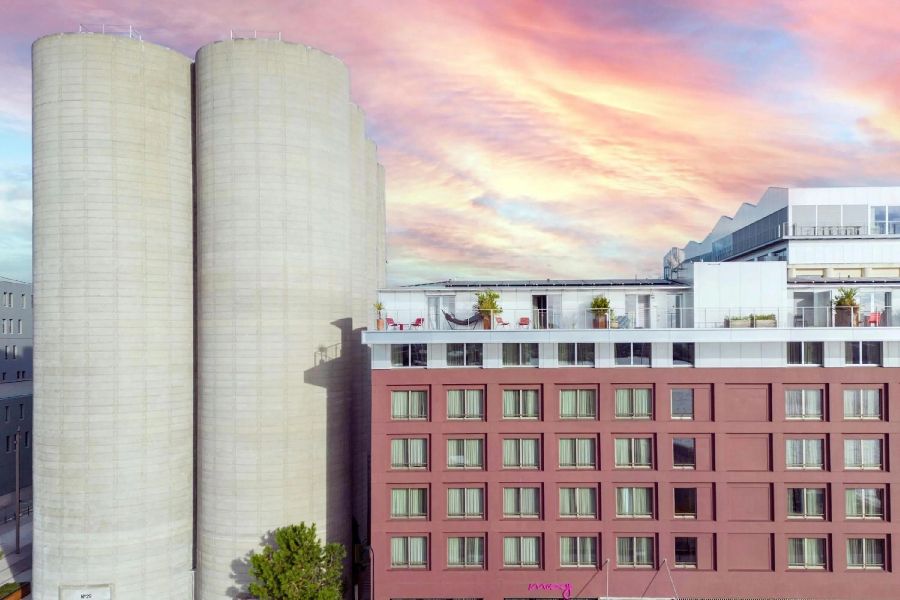 View (from property/room) in Moxy Bordeaux