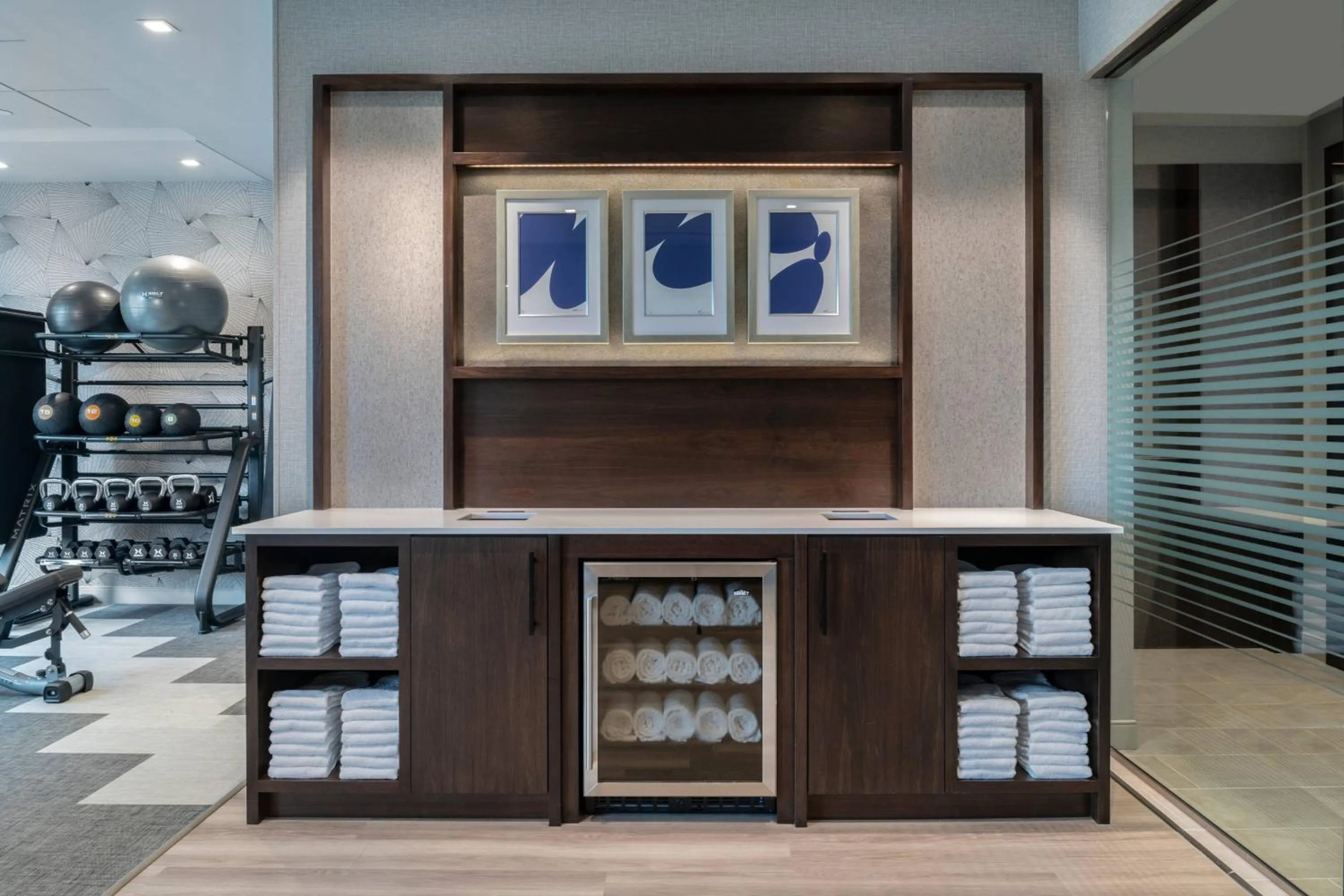 Fitness centre/facilities in TownePlace Suites by Marriott Boston Medford