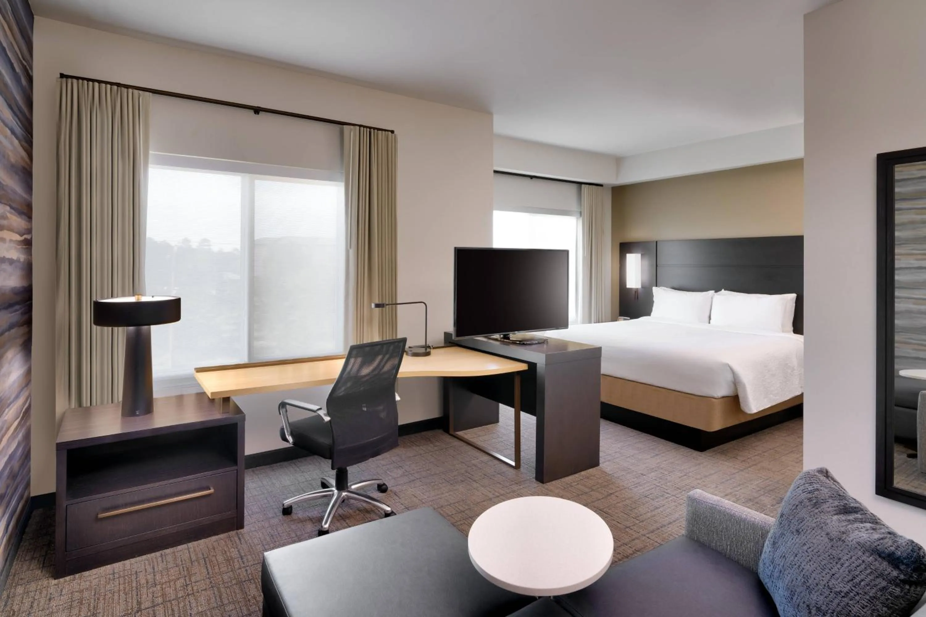 Photo of the whole room, Bed in Residence Inn by Marriott Brunswick