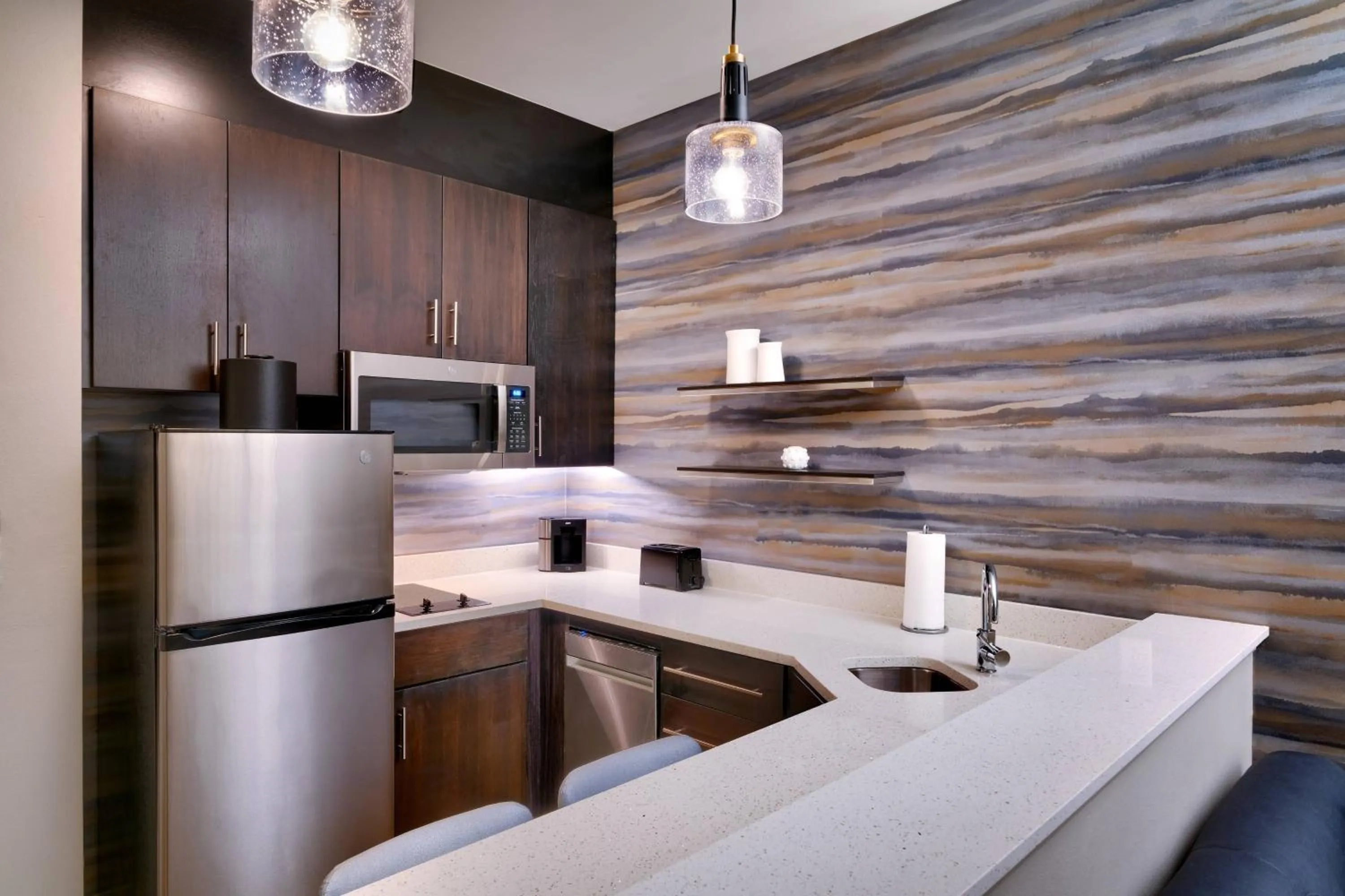 Kitchen or kitchenette in Residence Inn by Marriott Brunswick