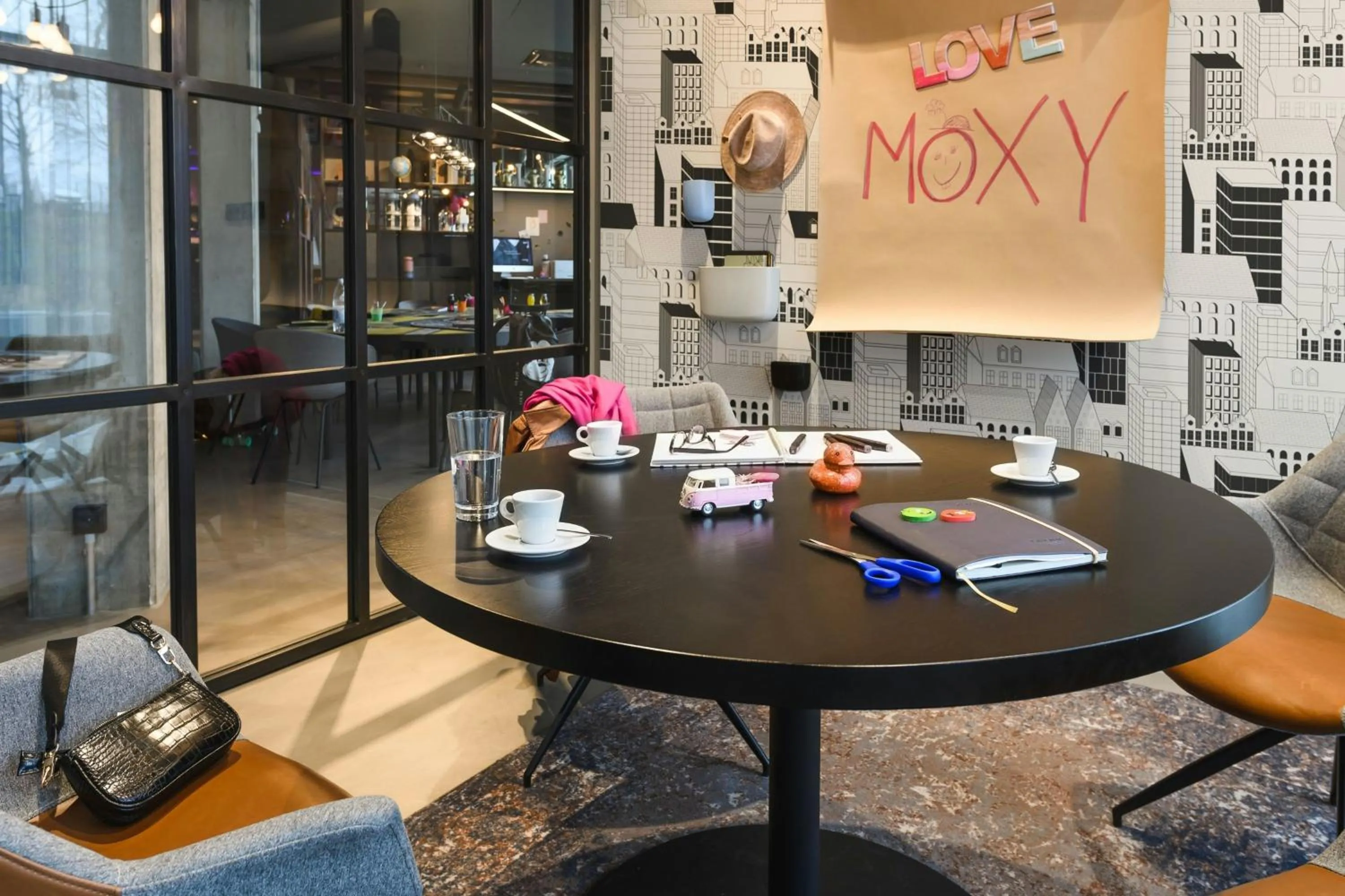 Meeting/conference room in Moxy Dresden Neustadt
