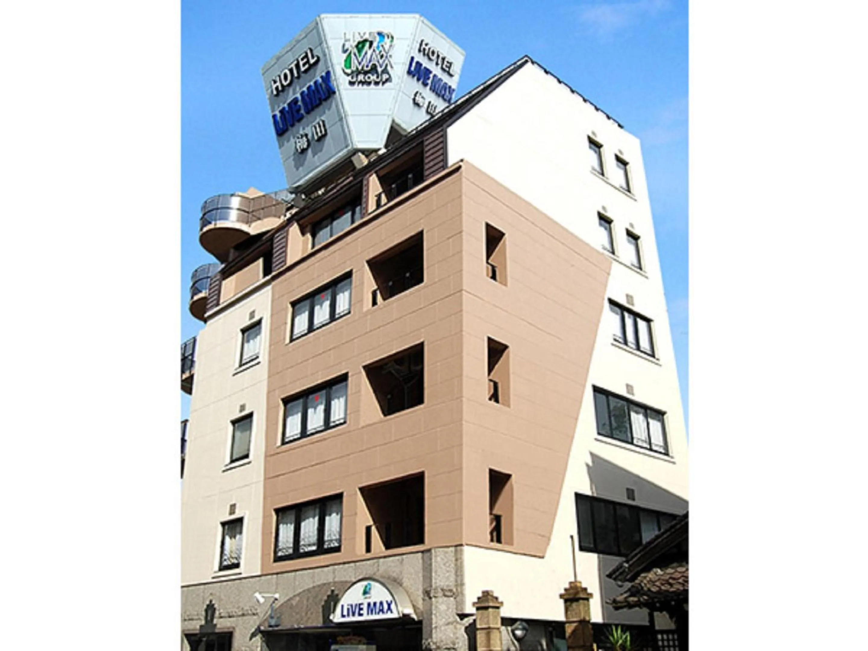 Property building in Hotel Livemax BUDGET Umeda