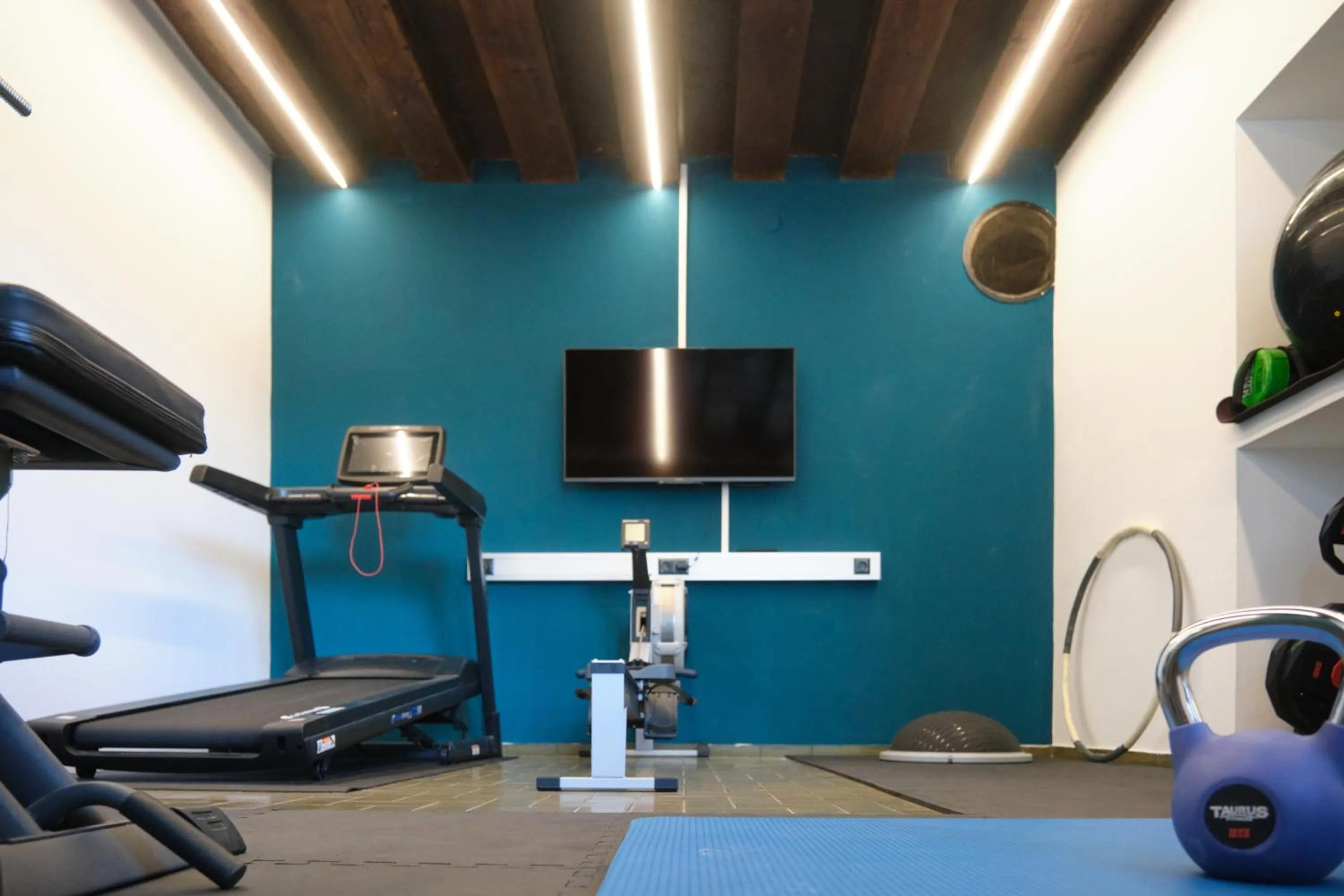 Fitness centre/facilities in Santner, Hotel