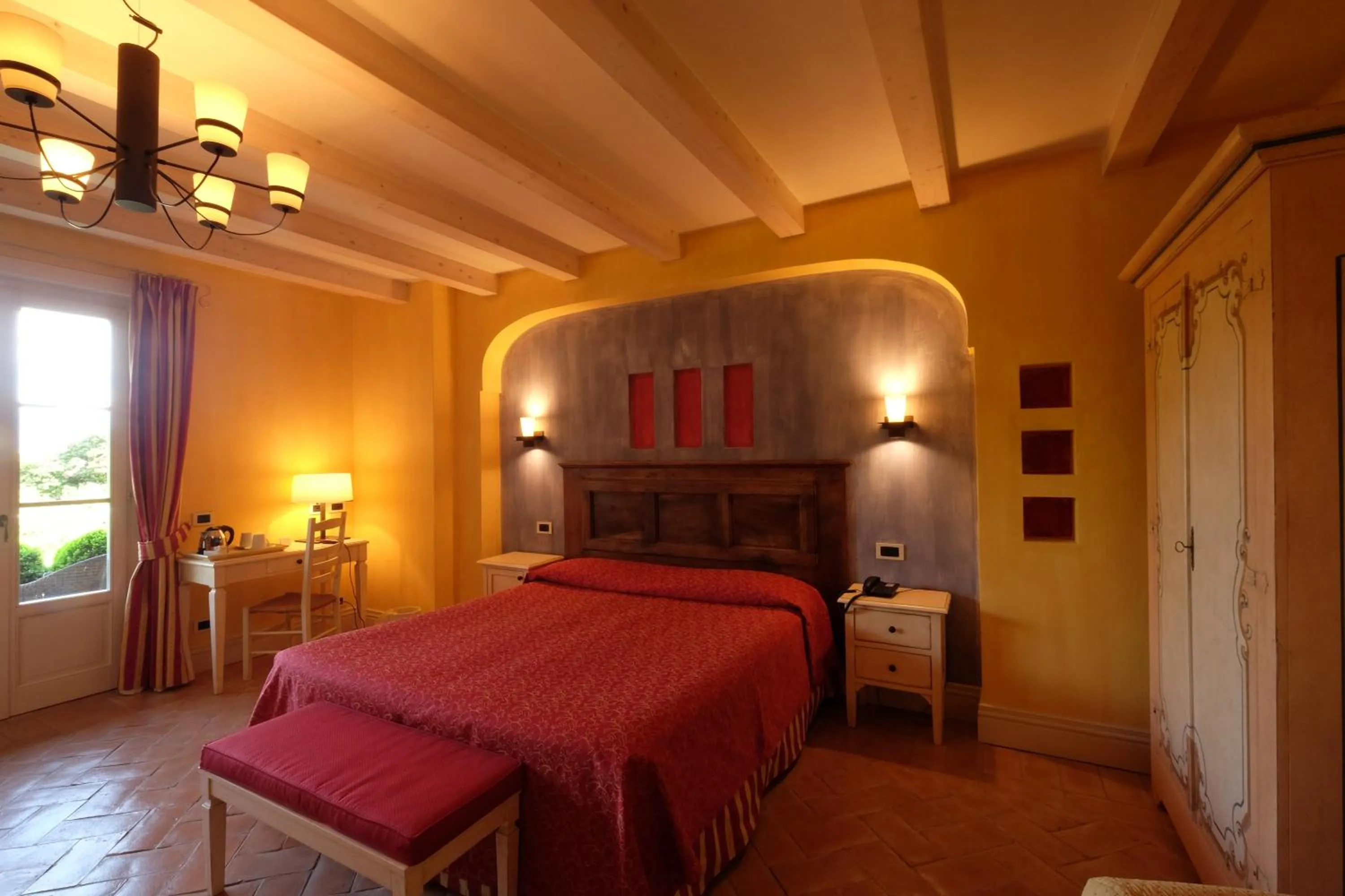 Bed in Park Hotel Villa Belvedere