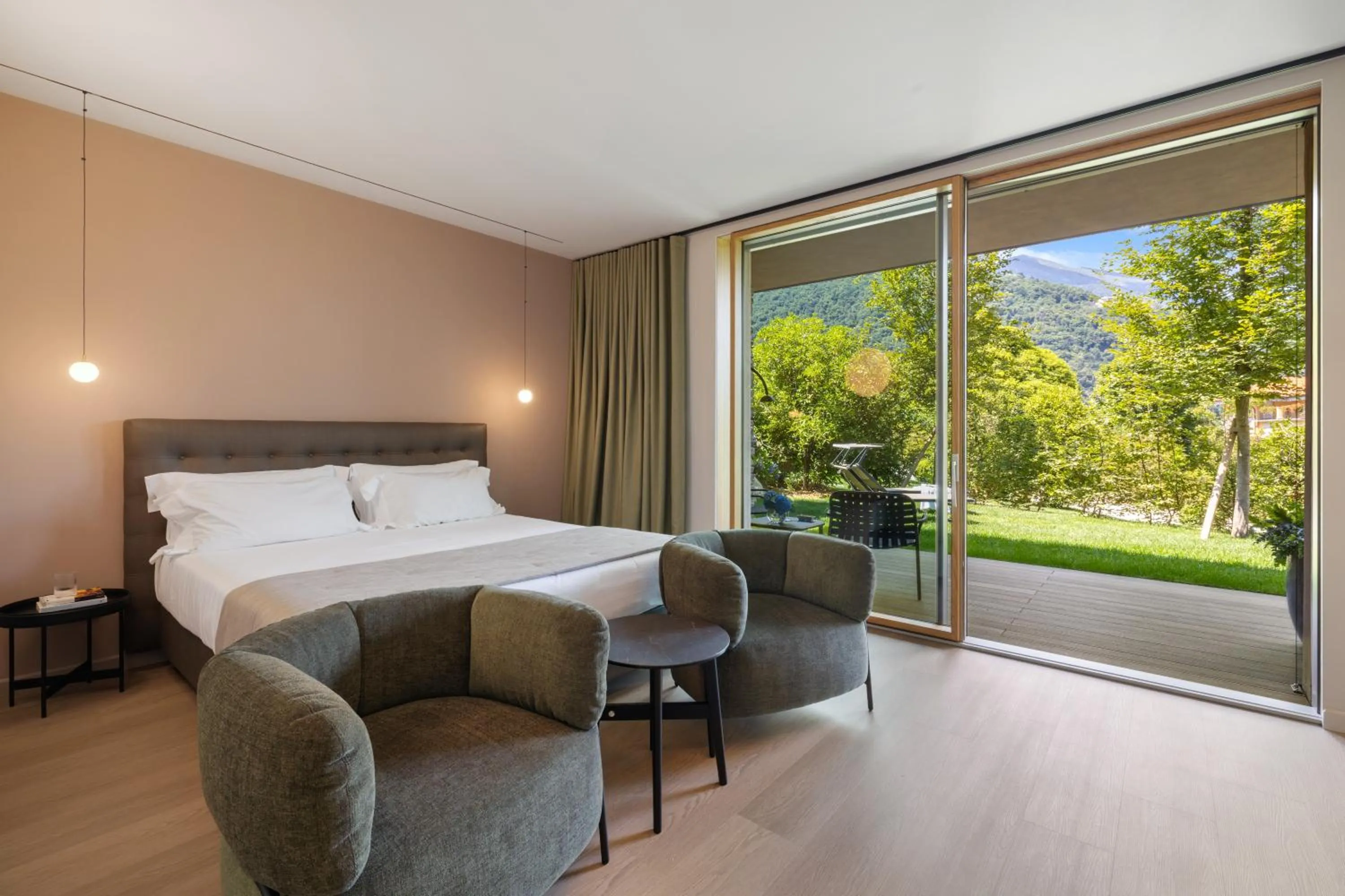 Bed in Park Hotel Villa Belvedere