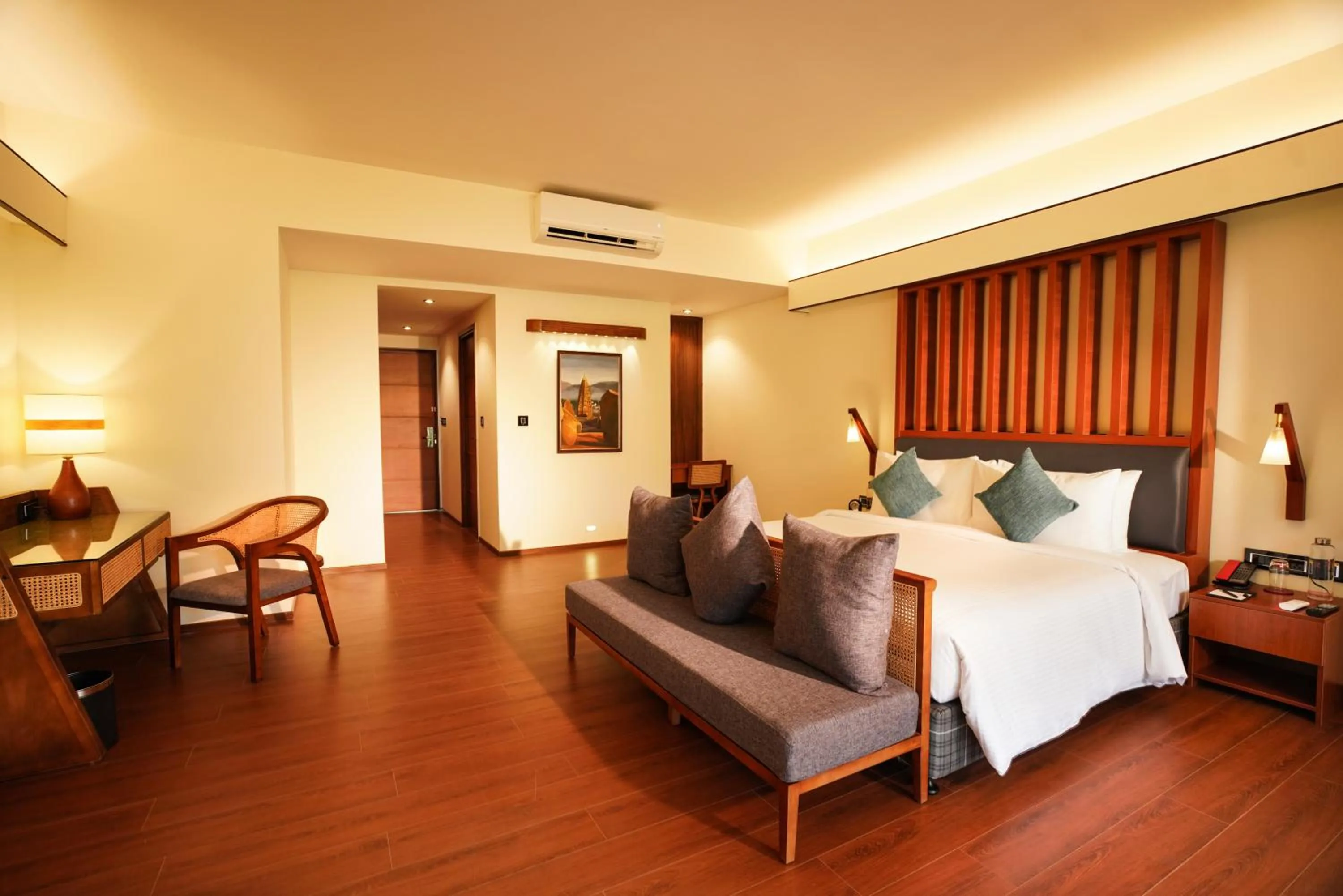 Photo of the whole room, Bed in Rosetta Sakleshpur