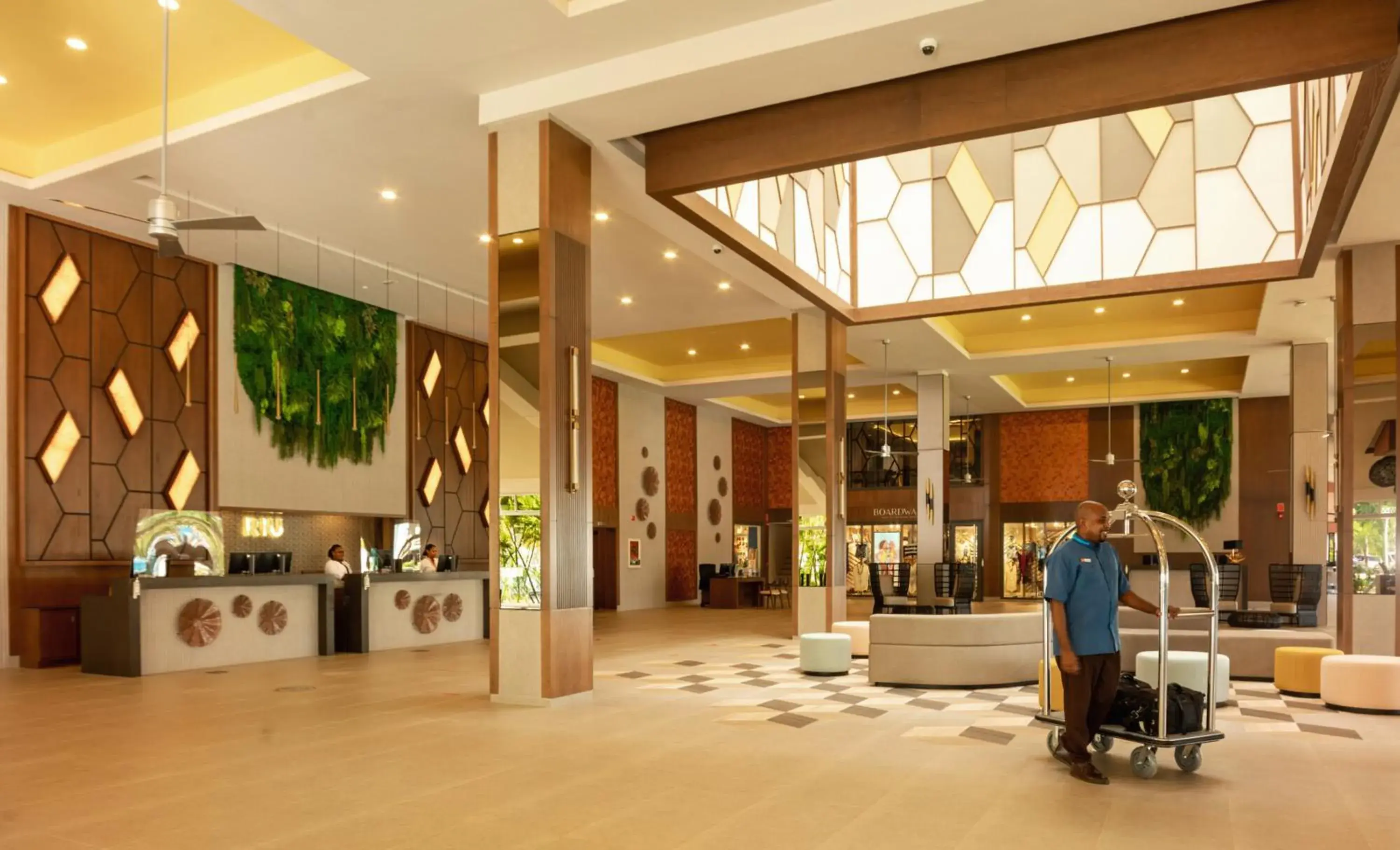 Lobby or reception in Riu Montego Bay - Adults Only - All Inclusive Lobby or reception in Riu Montego Bay - Adults Only - All Inclusive