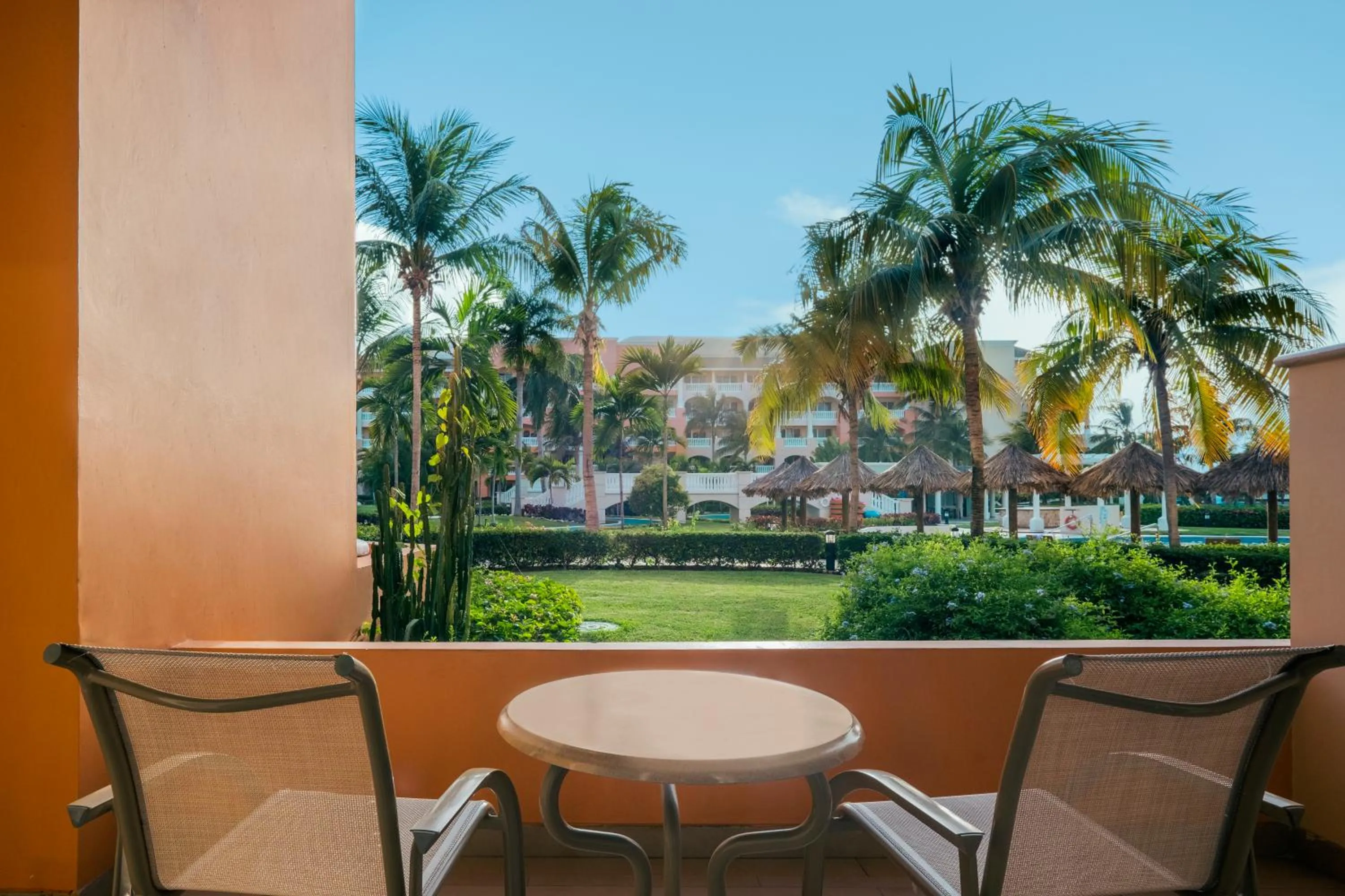 Patio in Iberostar Selection Rose Hall Suites - All Inclusive