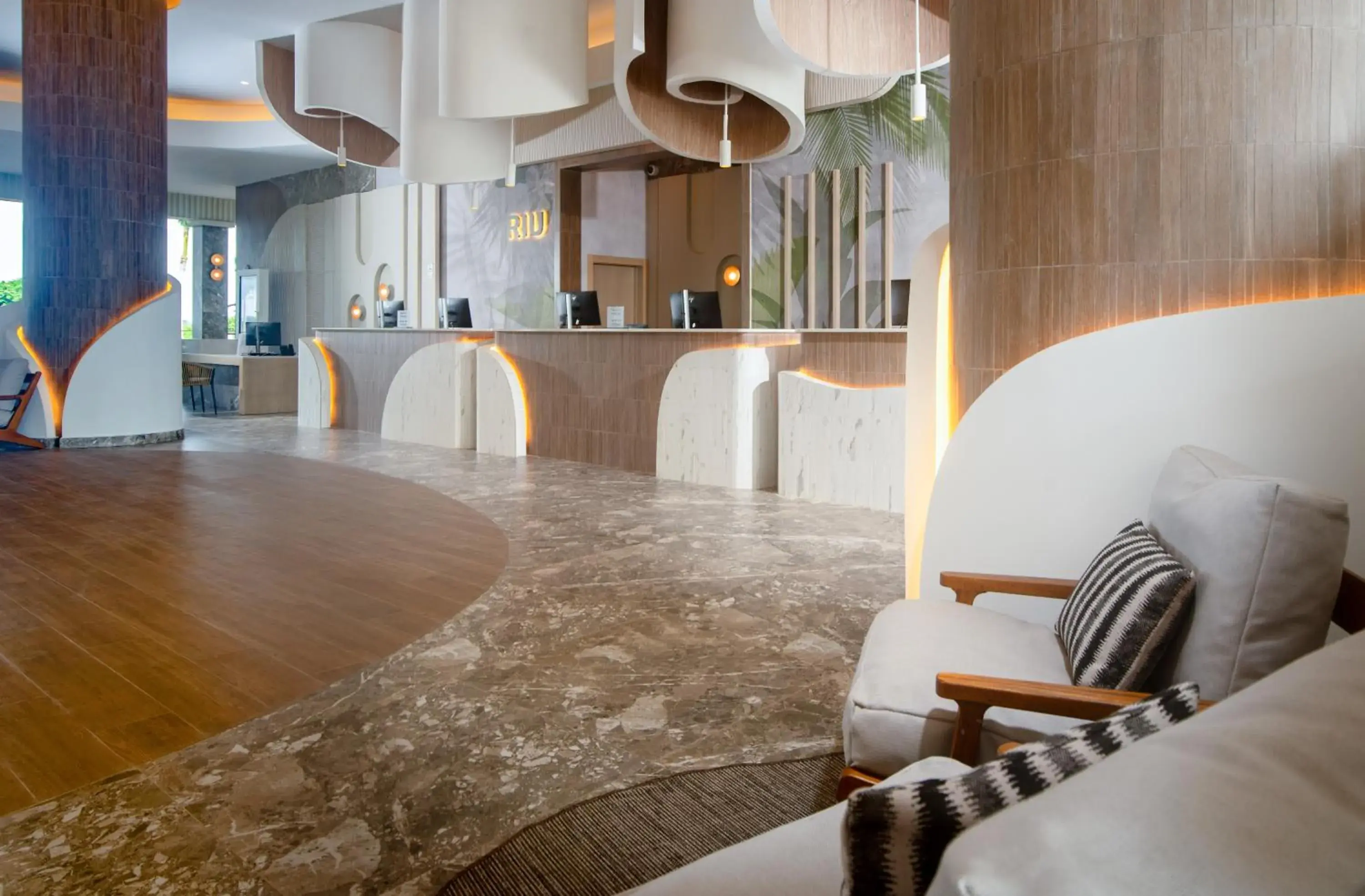 Lobby or reception in Riu Negril - All Inclusive Lobby or reception in Riu Negril - All Inclusive