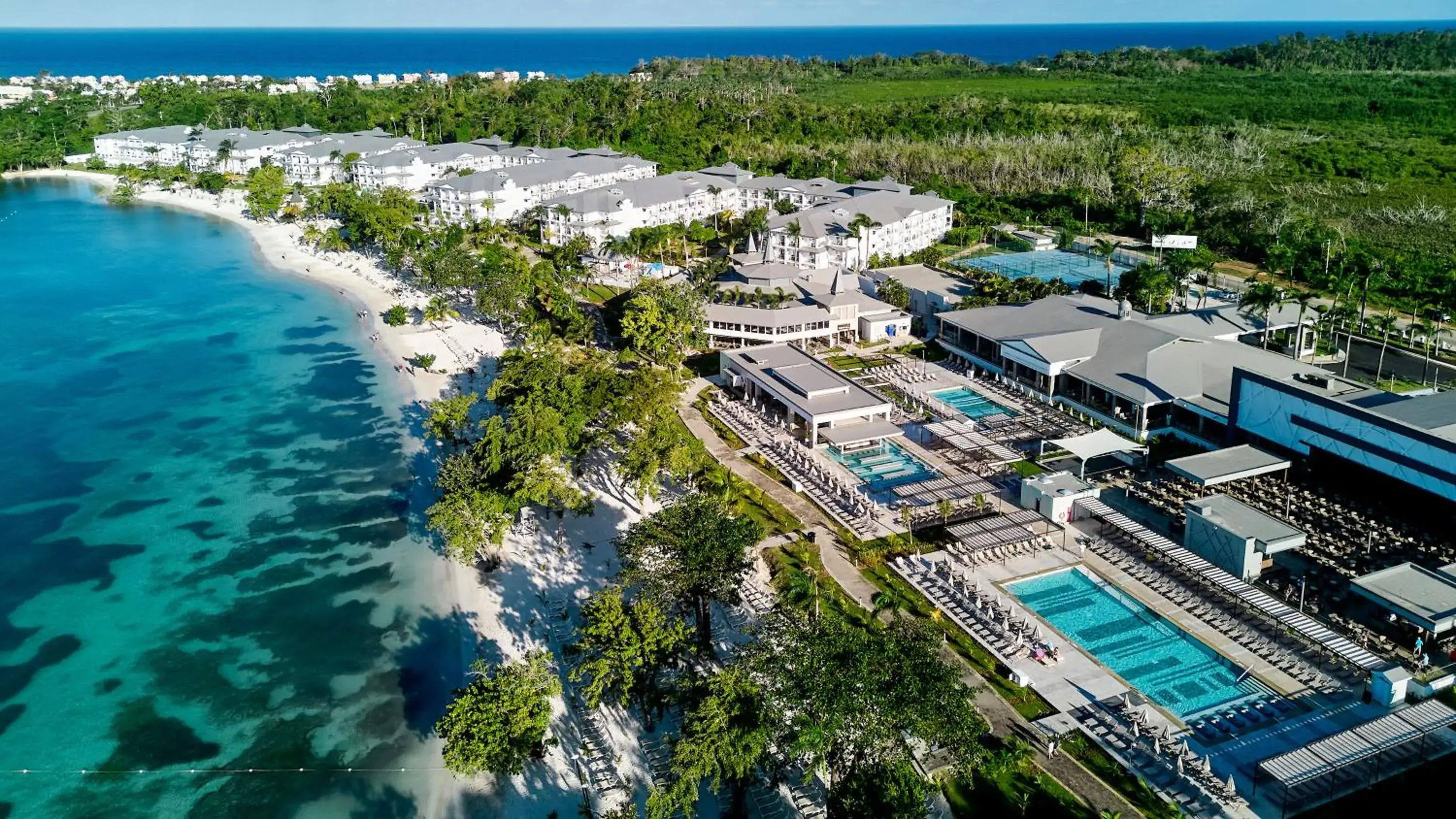 Bird's eye view in Riu Negril - All Inclusive Bird's eye view in Riu Negril - All Inclusive