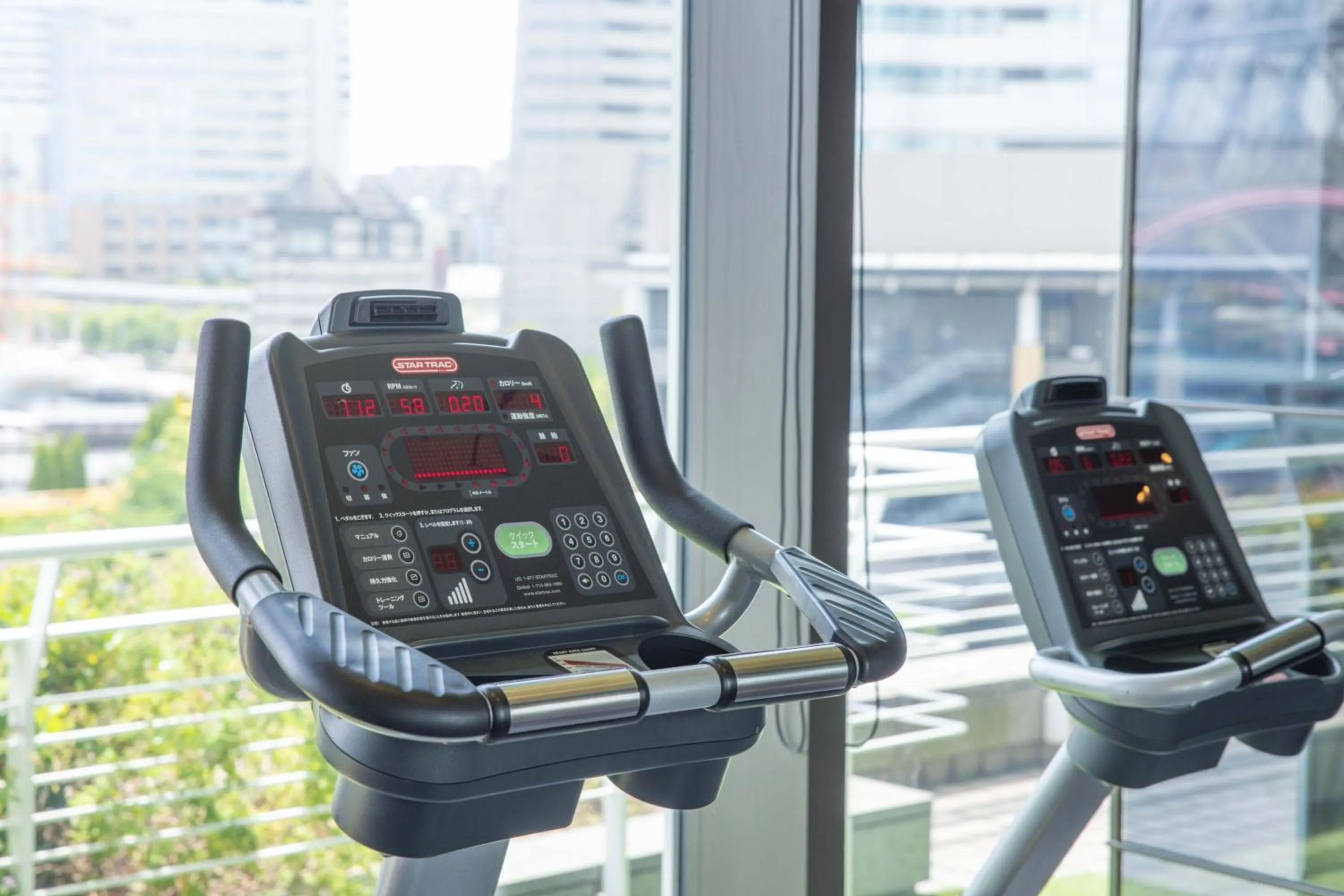Fitness centre/facilities in The Yokohama Bay Hotel Tokyu