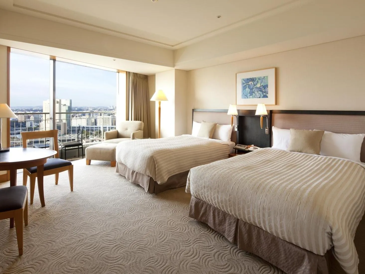 Day, Bed in The Yokohama Bay Hotel Tokyu